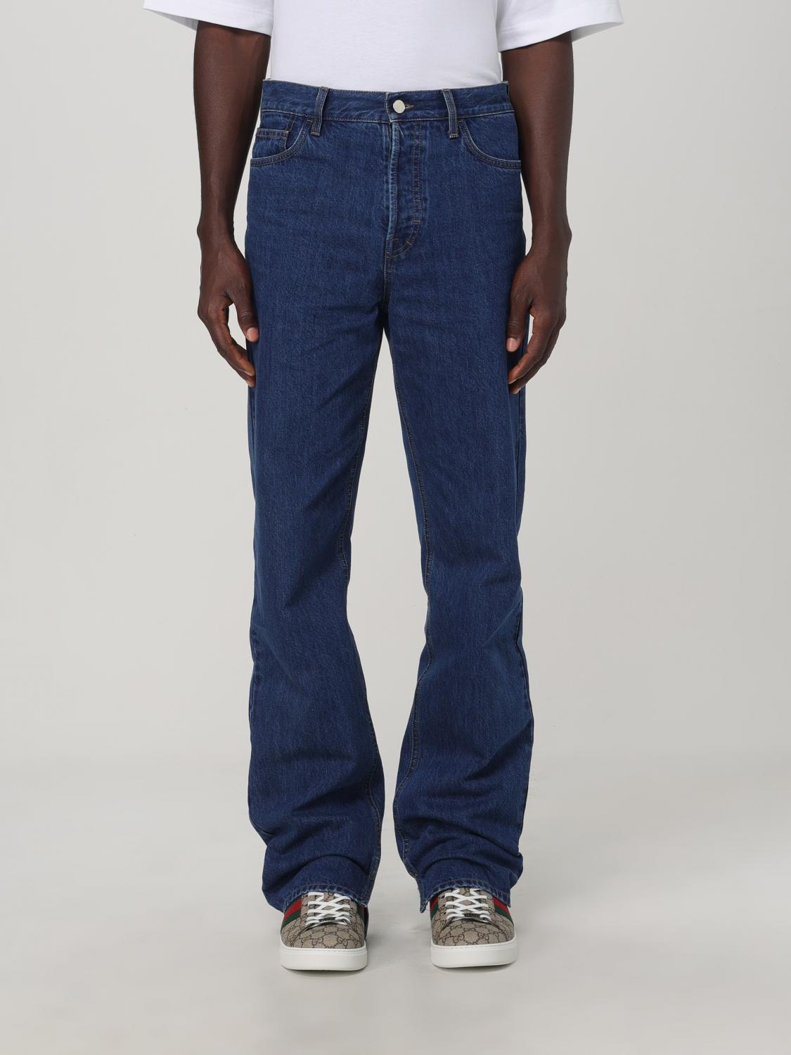 GUCCI JEANS: Jeans homme Gucci, Bleu - Img 1