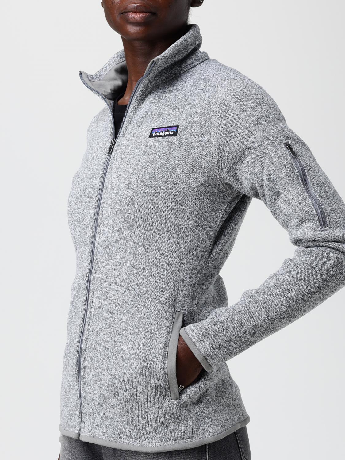 PATAGONIA GIACCA: Giacca di pile con logo Patagonia, Bianco - Img 4