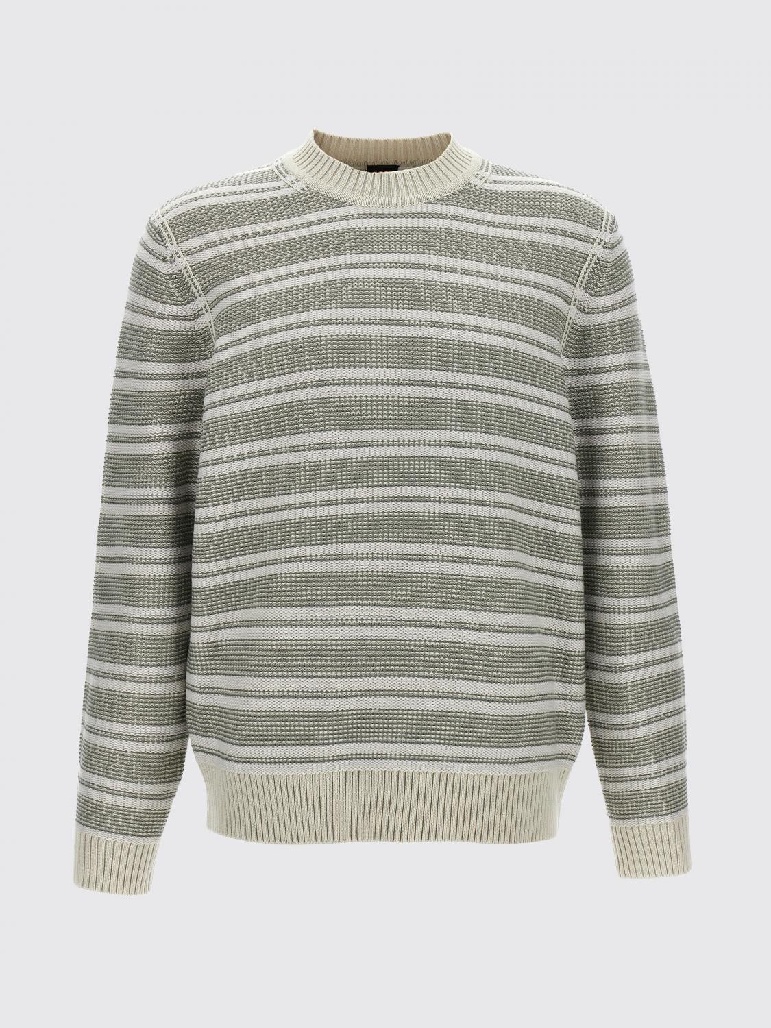 BOSS 毛衣: 毛衣 男士 Boss, 米色 - Img 1