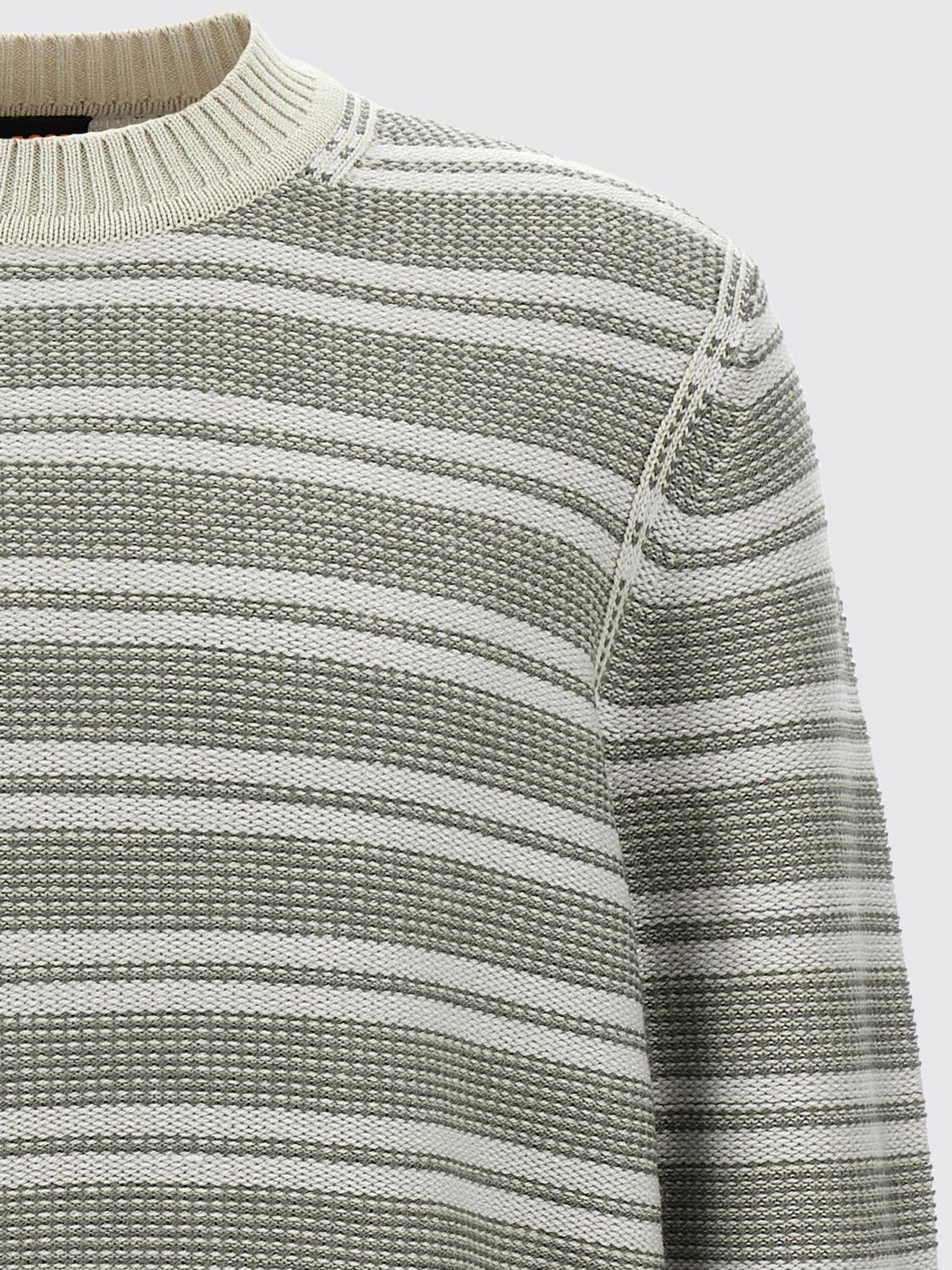 BOSS 毛衣: 毛衣 男士 Boss, 米色 - Img 3