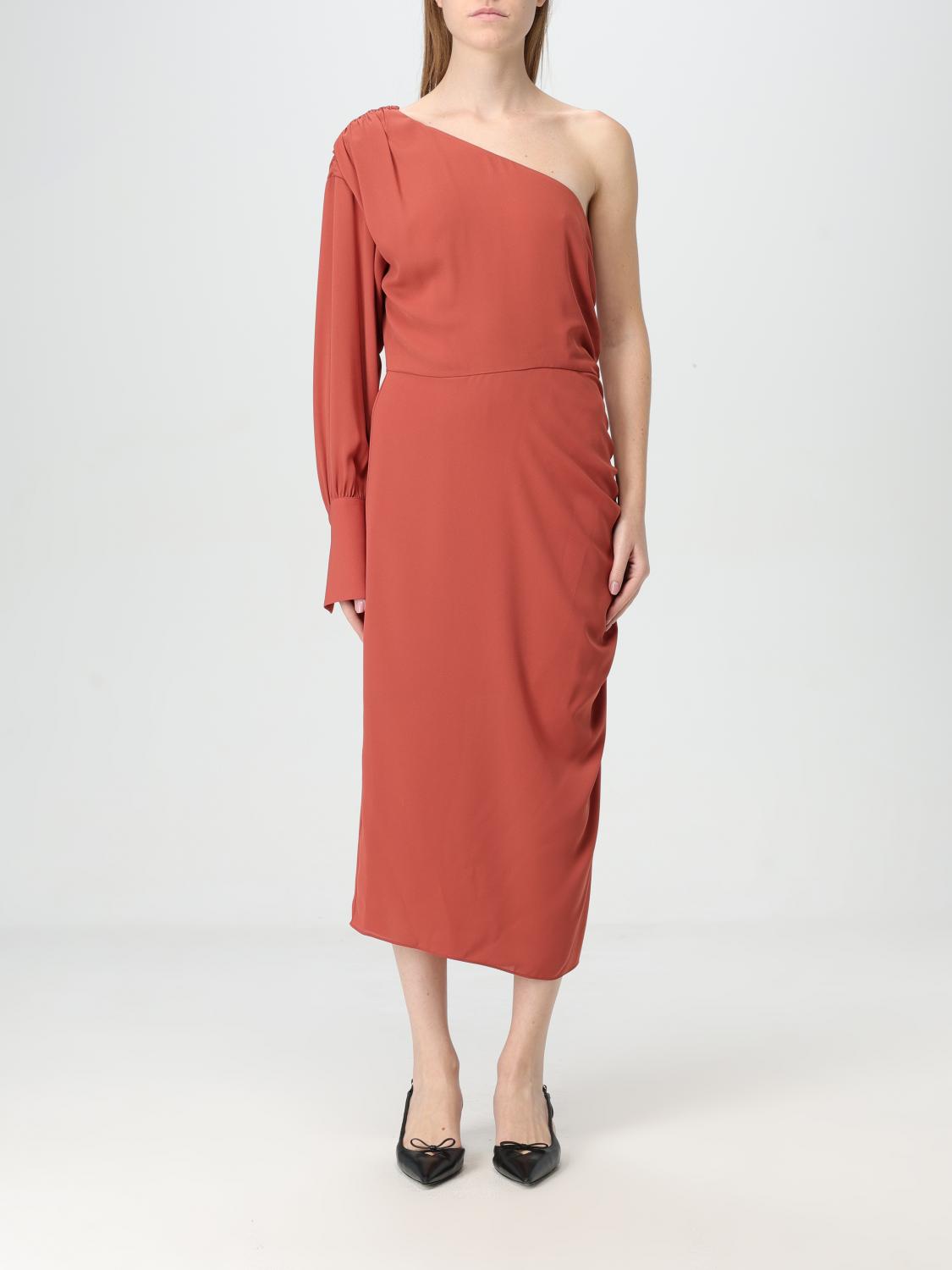 LIU JO DRESS: Dress woman Liu Jo, Brick Red - Img 1