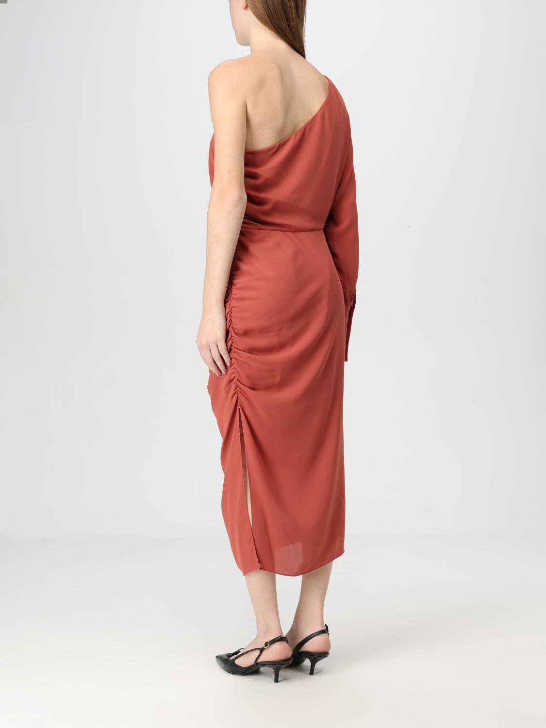 LIU JO DRESS: Dress woman Liu Jo, Brick Red - Img 2