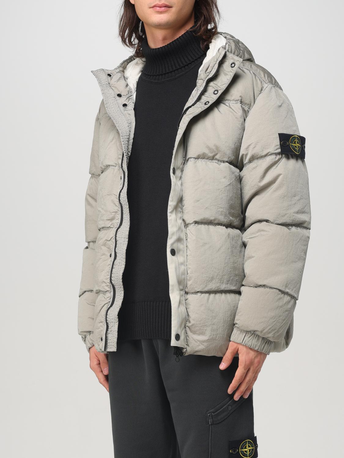 STONE ISLAND ジャケット: ジャケット メンズ Stone Island, ベージュ - Img 4