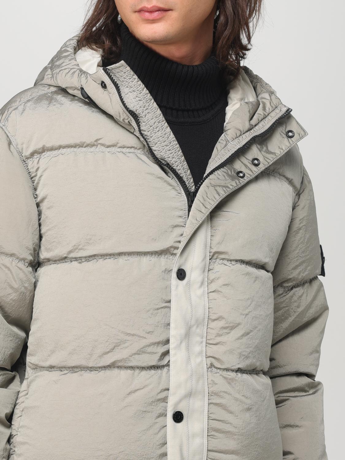 STONE ISLAND ジャケット: ジャケット メンズ Stone Island, ベージュ - Img 5