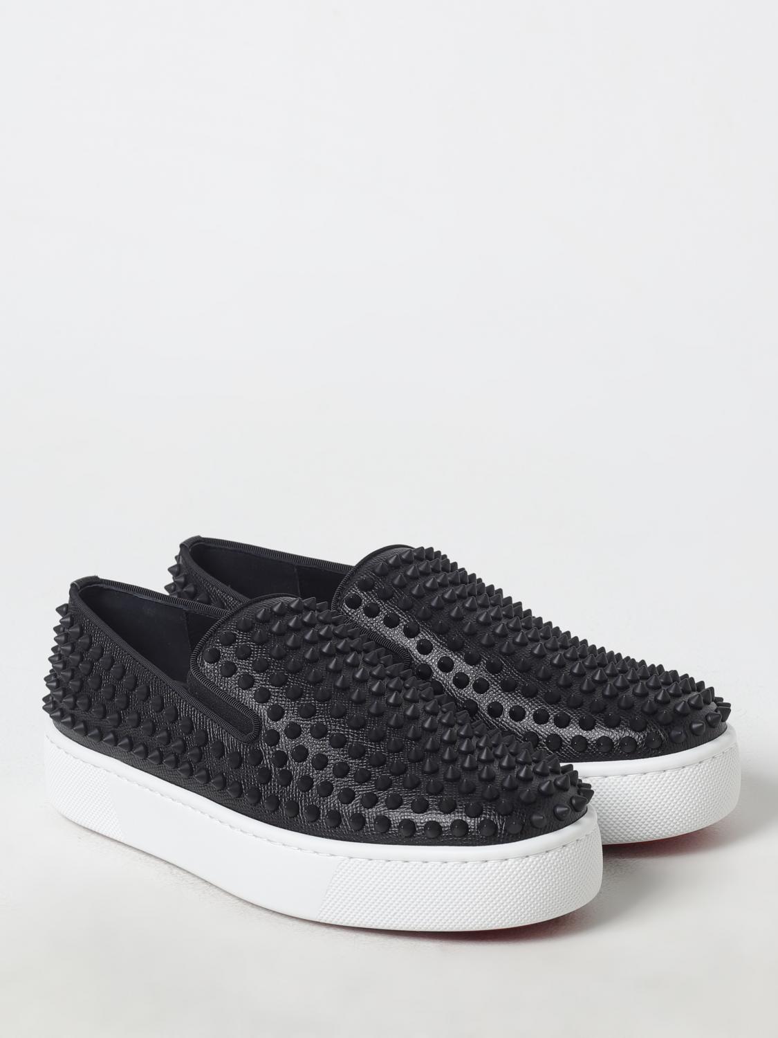 CHRISTIAN LOUBOUTIN SNEAKERS: Sneakers men Christian Louboutin, Black - Img 2