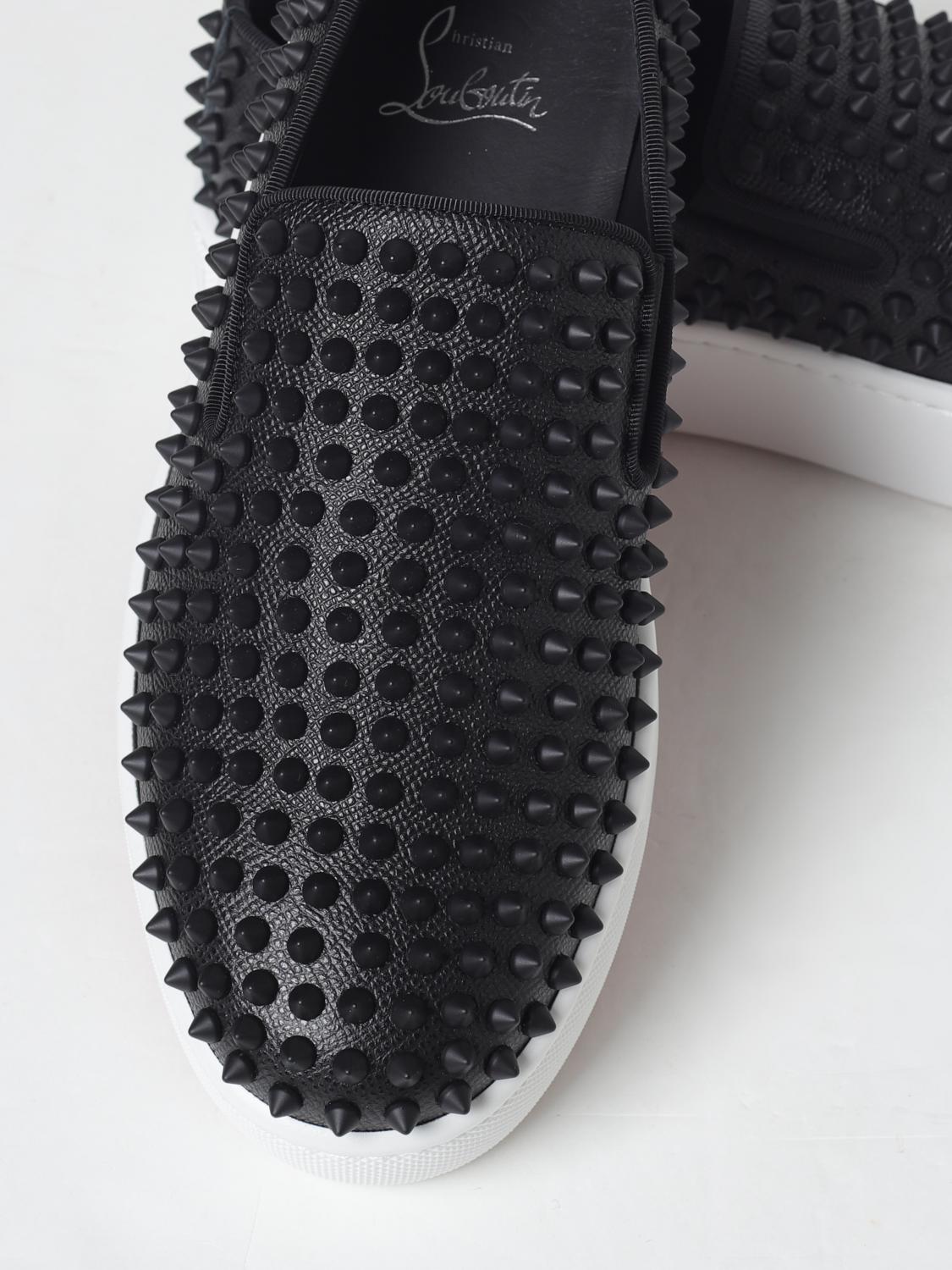 CHRISTIAN LOUBOUTIN SNEAKERS: Sneakers men Christian Louboutin, Black - Img 4