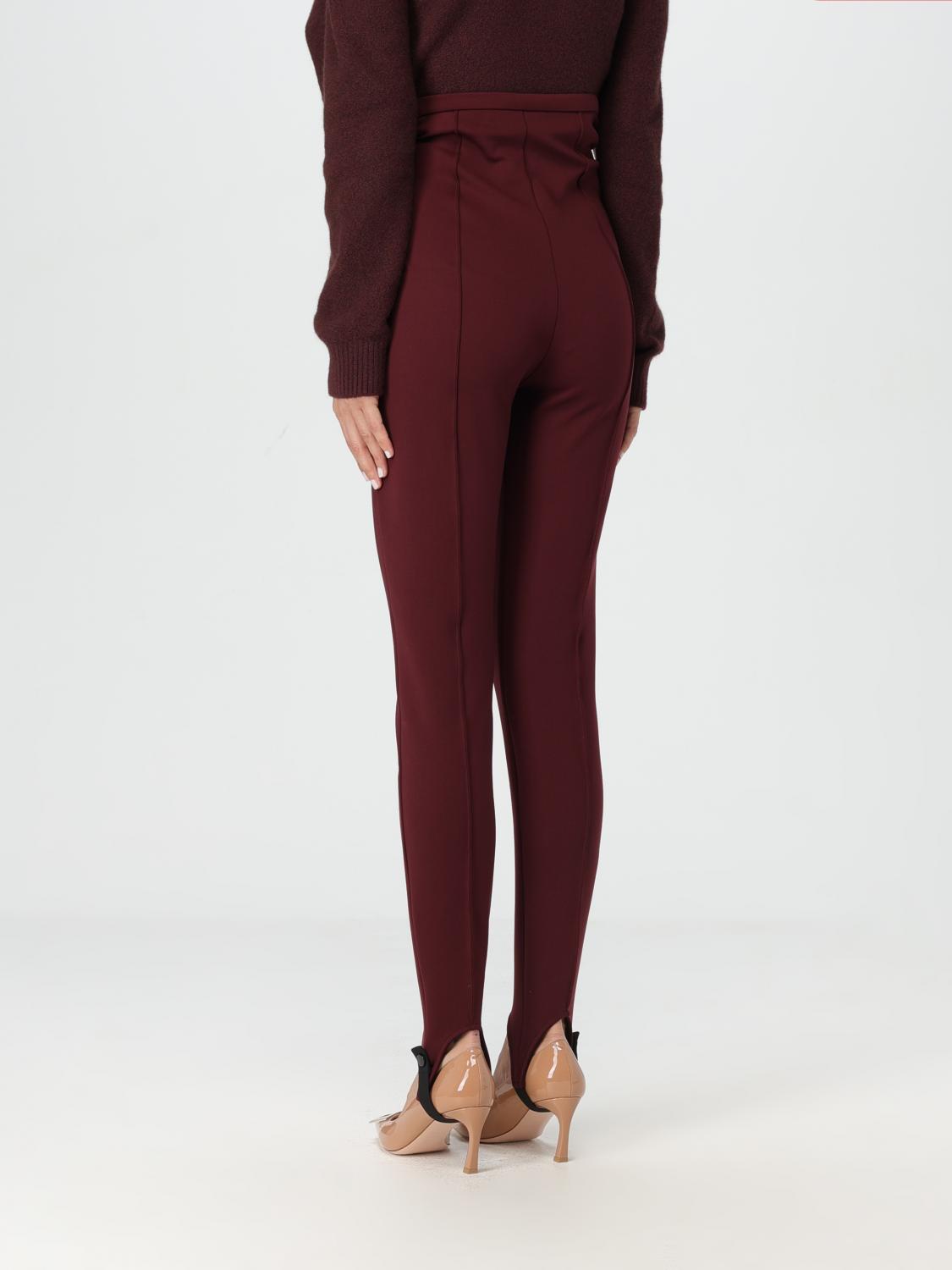 PHILOSOPHY DI LORENZO SERAFINI PANTS: Pants woman Philosophy Di Lorenzo Serafini, Burgundy - Img 3