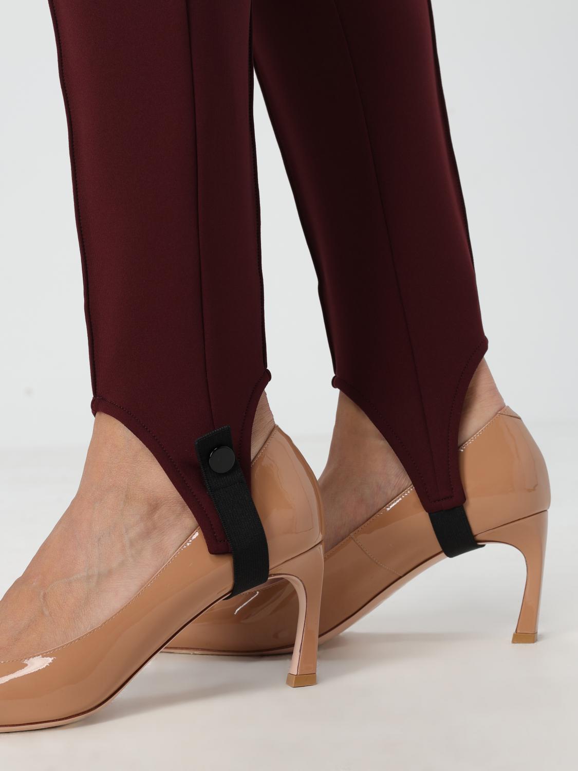 PHILOSOPHY DI LORENZO SERAFINI PANTS: Pants woman Philosophy Di Lorenzo Serafini, Burgundy - Img 5