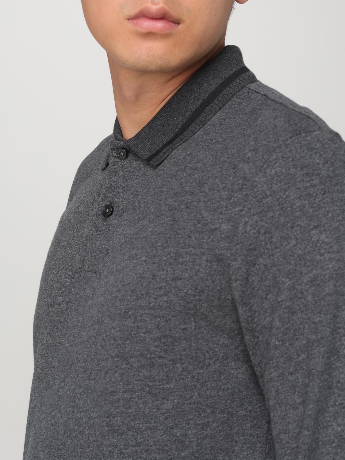 BOSS POLO SHIRT: Polo shirt men Boss, Grey - Img 3