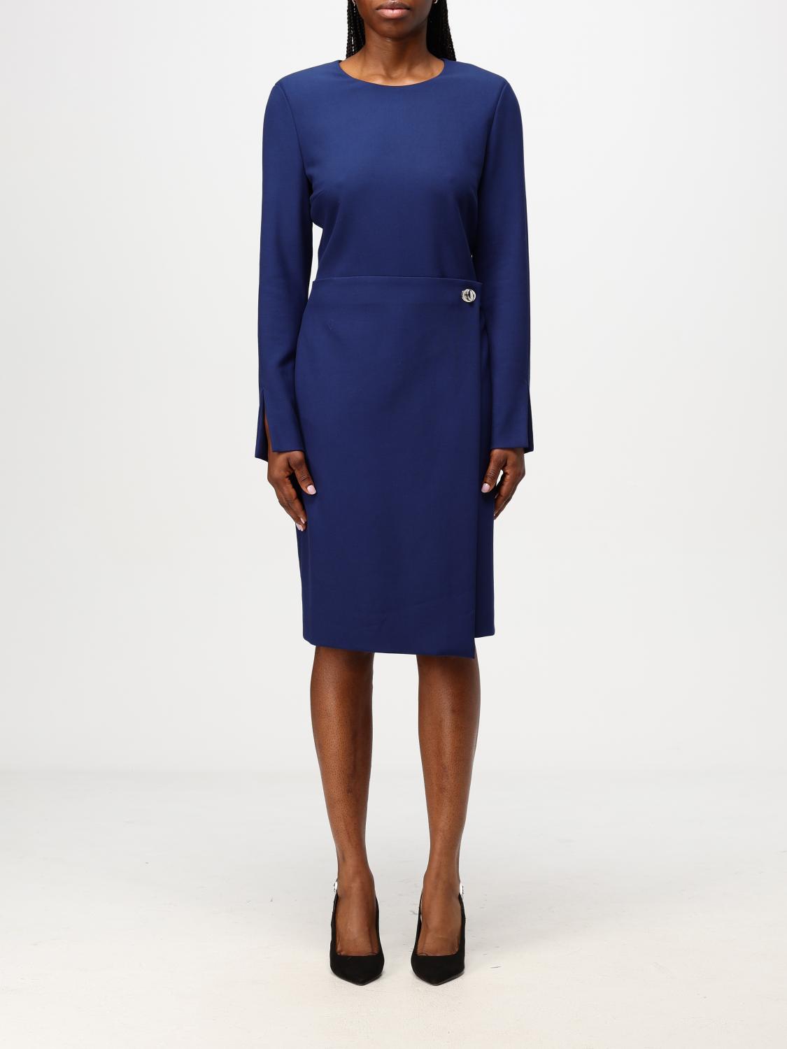 BOSS DRESS: Dress woman Boss, Blue - Img 1