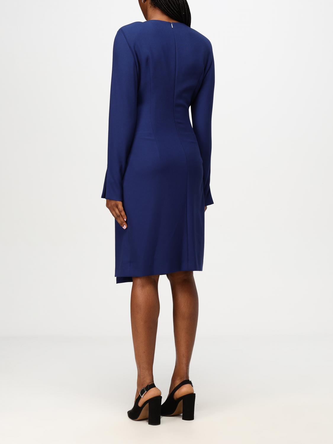 BOSS DRESS: Dress woman Boss, Blue - Img 2