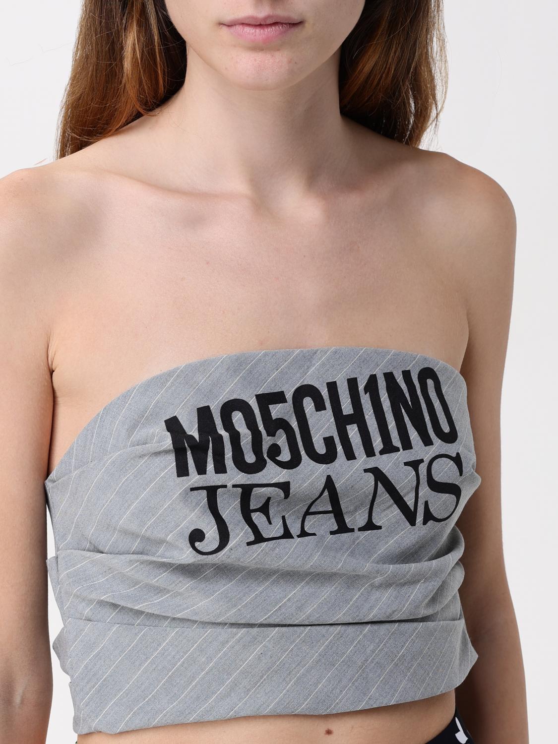 MOSCHINO JEANS TOP: Top woman Moschino Jeans, Multicolor - Img 4