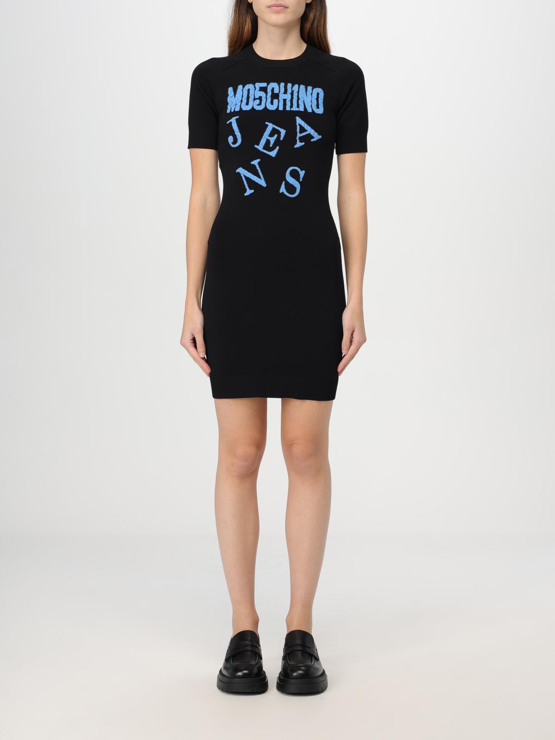 MOSCHINO JEANS DRESS: Dress woman Moschino Jeans, Black - Img 1