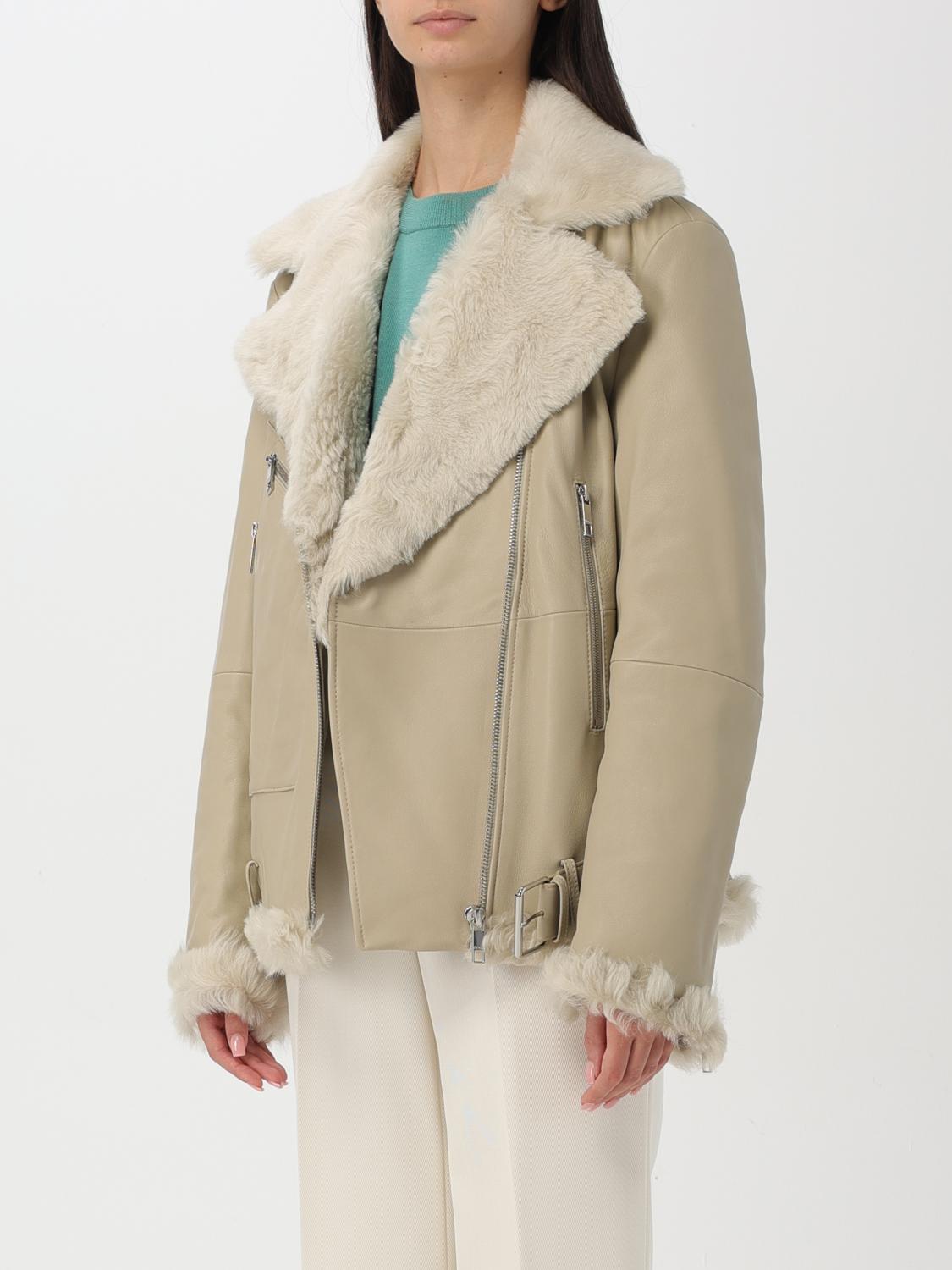 BOSS JACKET: Jacket woman Boss, Beige - Img 3