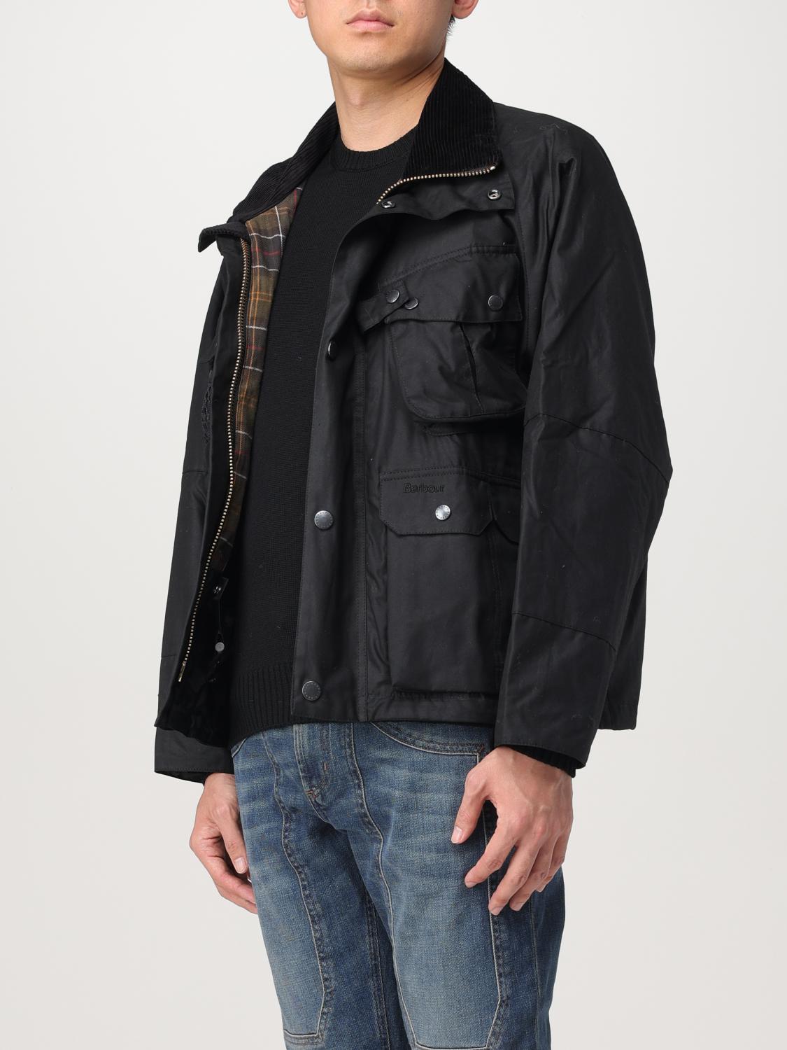 BARBOUR JACKET: Jacket men Barbour, Black - Img 3