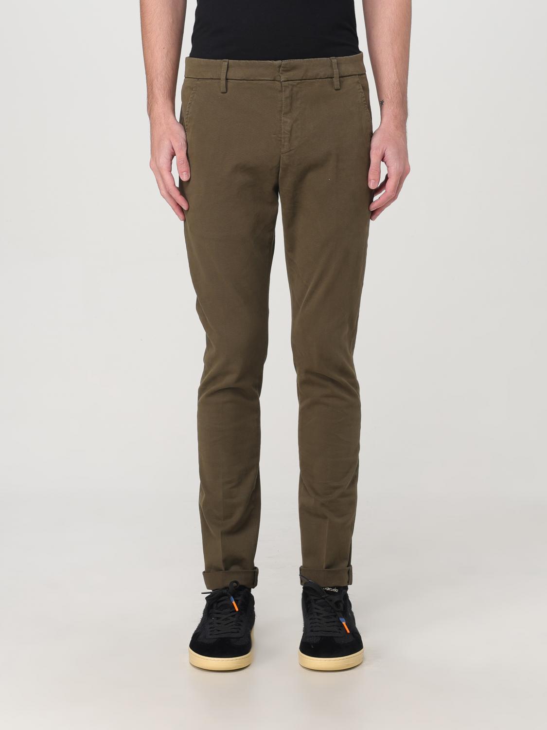 DONDUP PANTS: Pants men Dondup, Green - Img 1