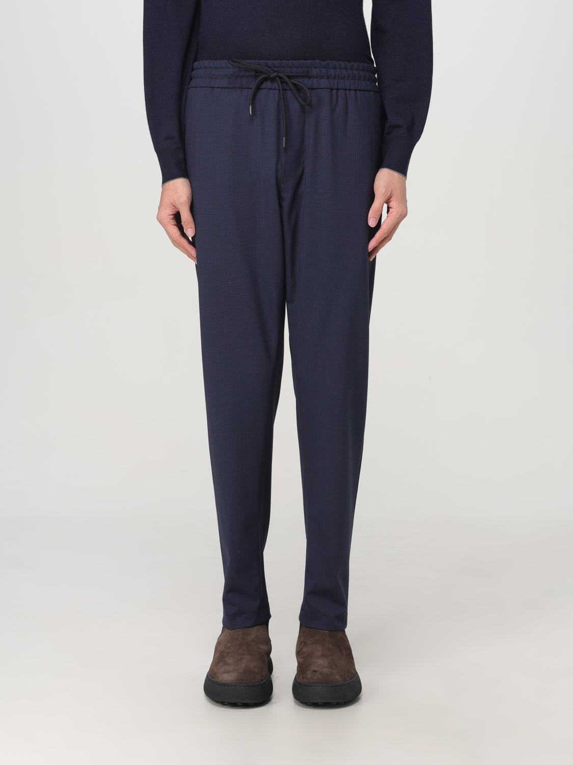 DONDUP PANTS: Pants men Dondup, Blue - Img 1