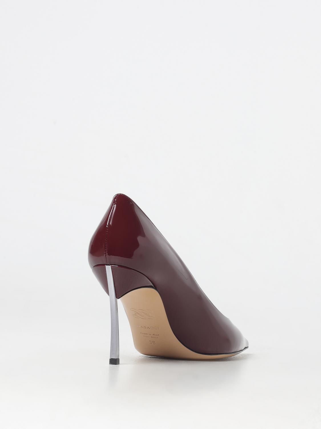 CASADEI PUMPS: Shoes woman Casadei, Burgundy - Img 3