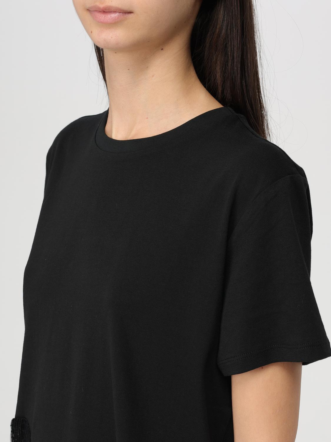 TWINSET T-SHIRT: T-shirt woman Twinset, Black - Img 3