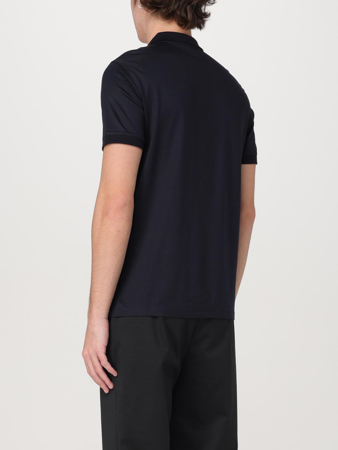 EMPORIO ARMANI POLO SHIRT: Polo shirt men Emporio Armani, Navy - Img 2