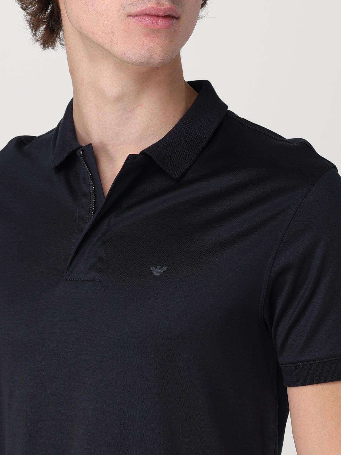 EMPORIO ARMANI POLO SHIRT: Polo shirt men Emporio Armani, Navy - Img 3