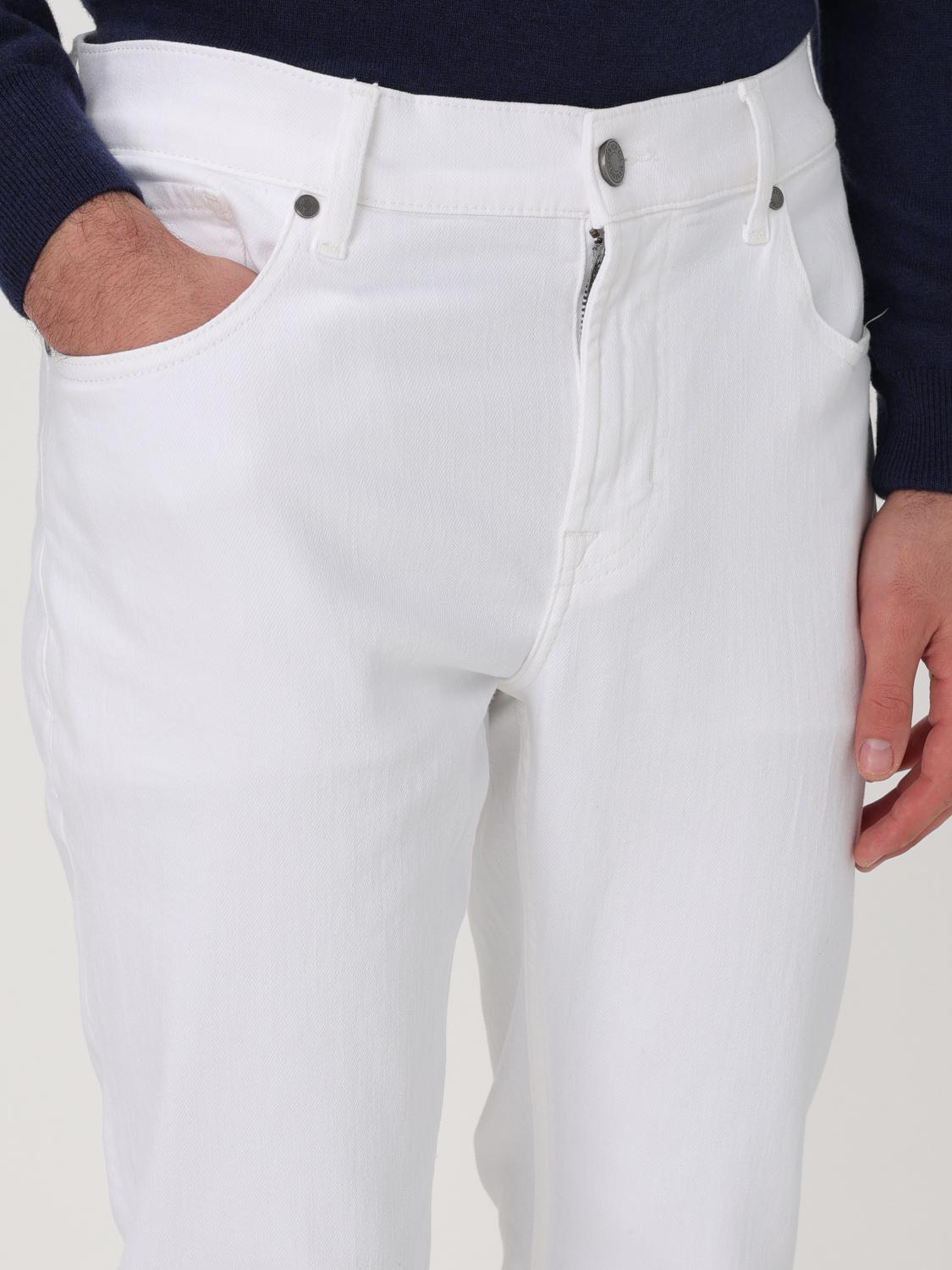 7 FOR ALL MANKIND JEANS: Jeans homme 7 For All Mankind, Blanc - Img 3