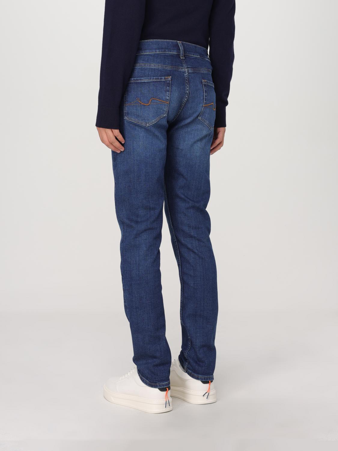 7 FOR ALL MANKIND JEANS: Jeans men 7 For All Mankind, Denim - Img 2