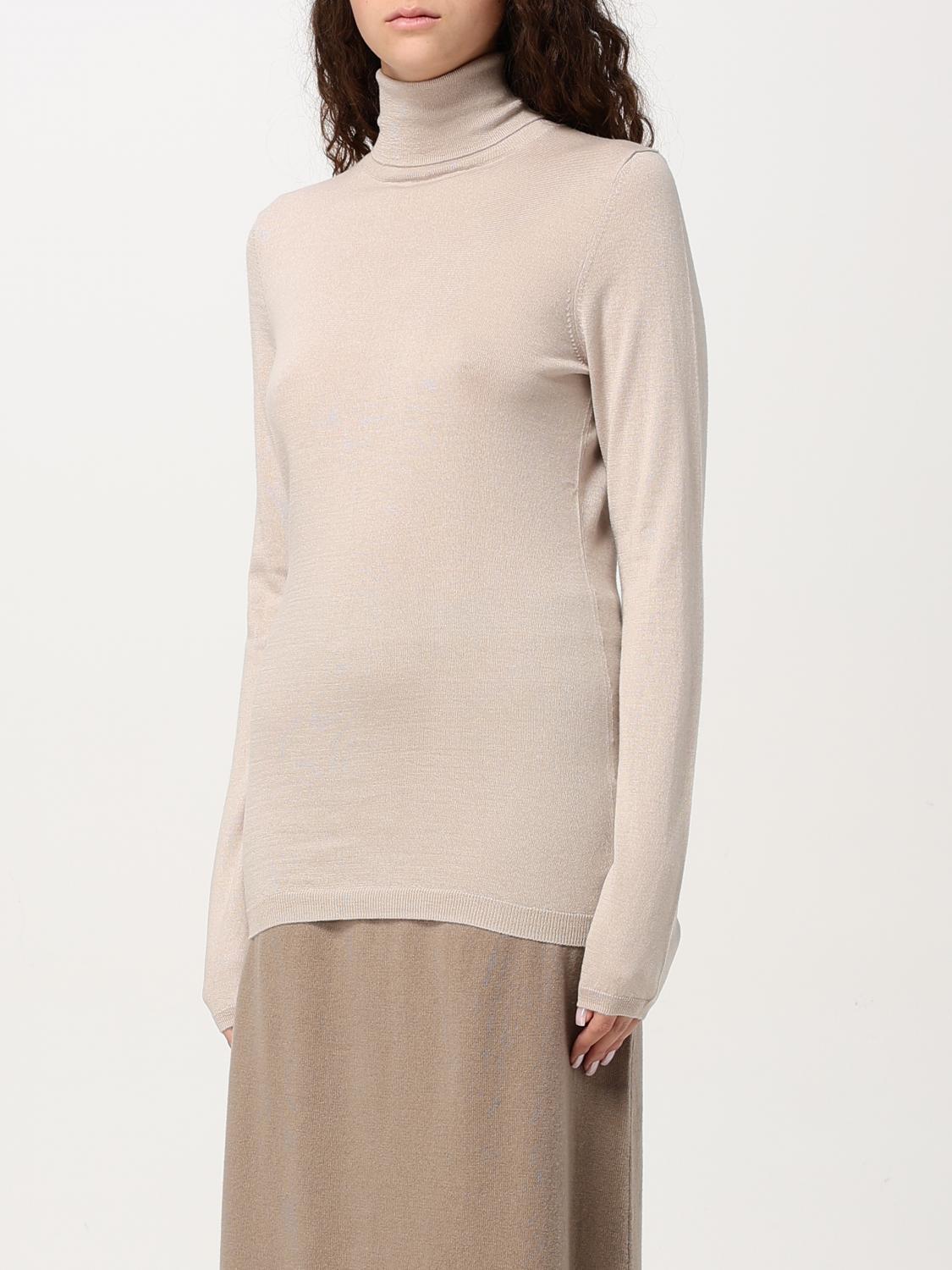 WILD CASHMERE SWEATER: Sweater woman Wild Cashmere, Beige - Img 3