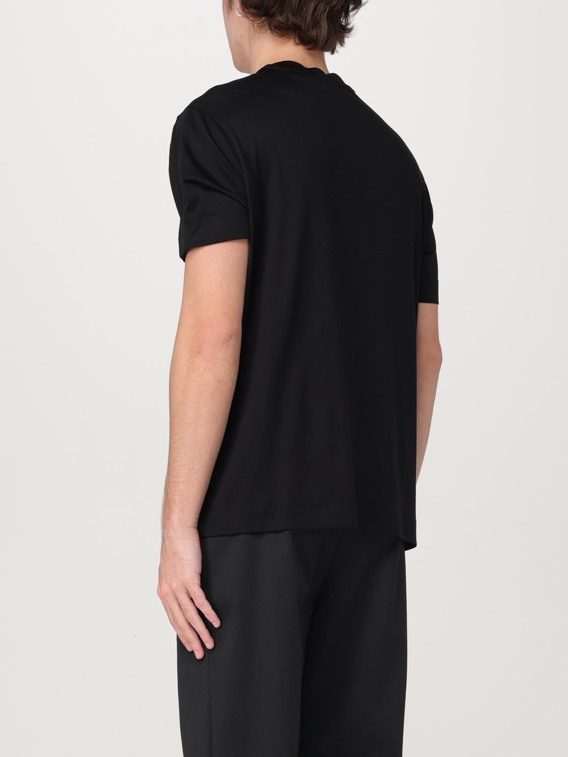 EMPORIO ARMANI T-SHIRT: T-shirt men Emporio Armani, Black - Img 2