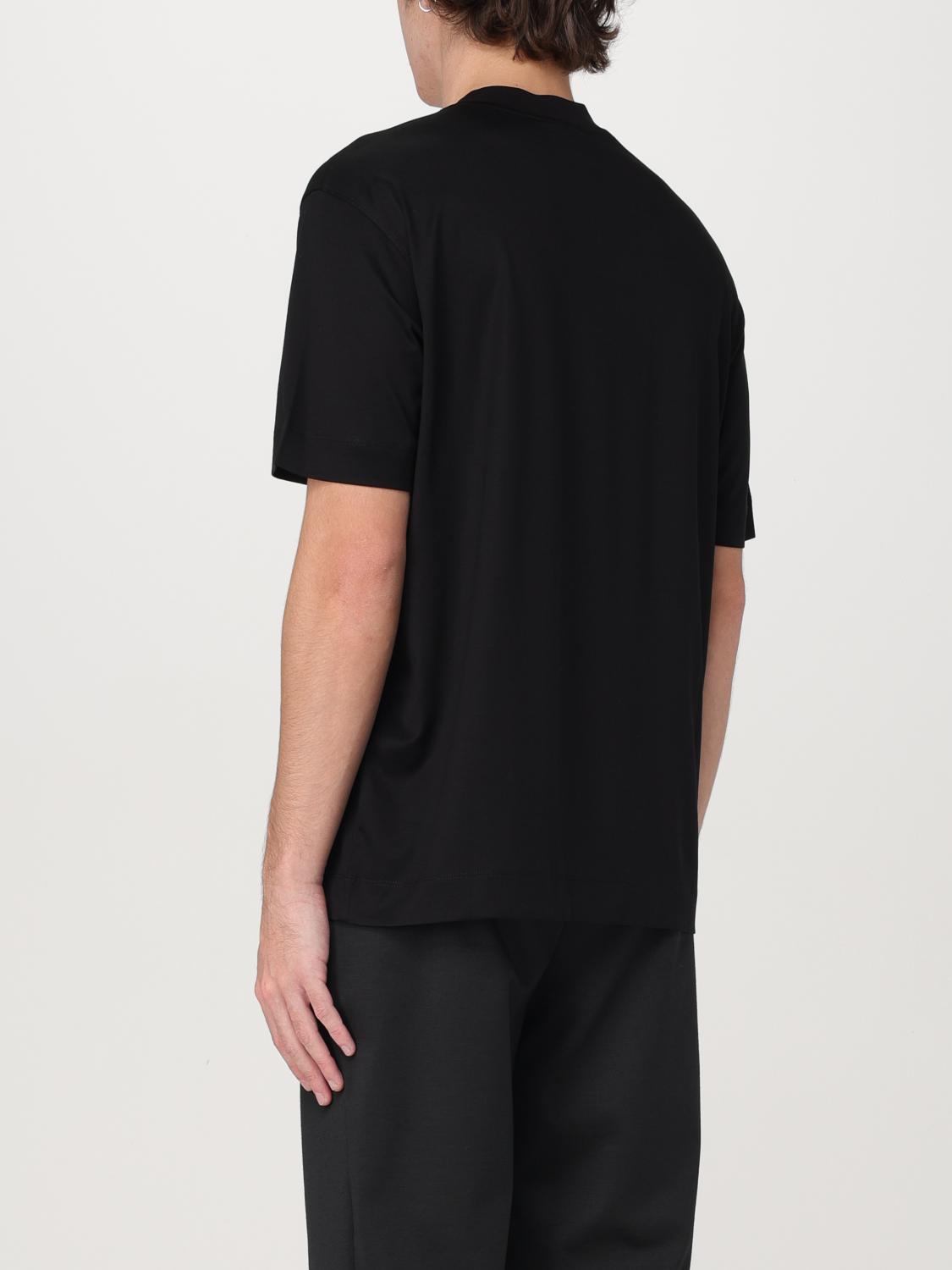 EMPORIO ARMANI T-SHIRT: T-shirt men Emporio Armani, Black - Img 2