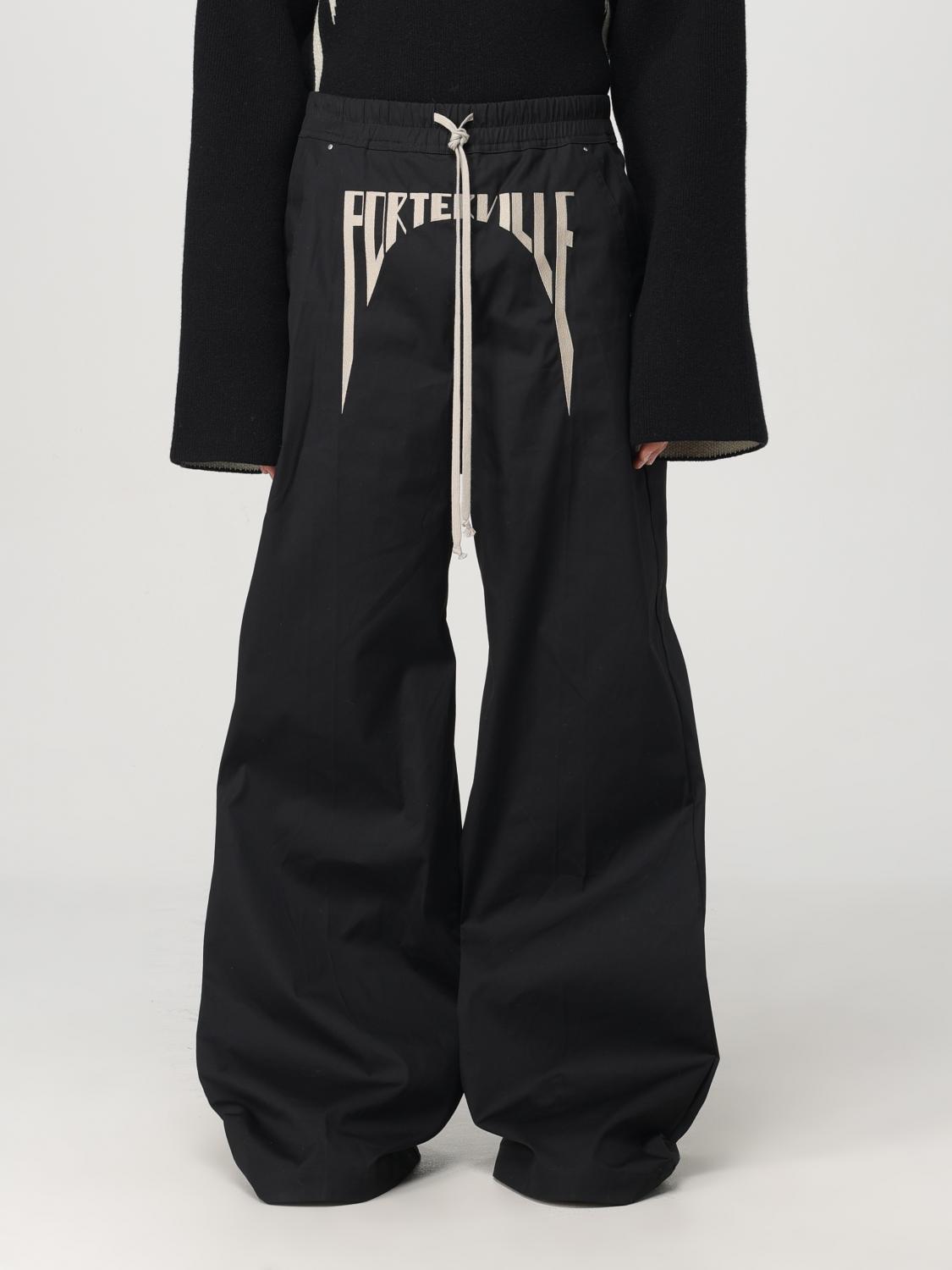 Giglio Pantalone Porteville Rick Owens in cotone organico