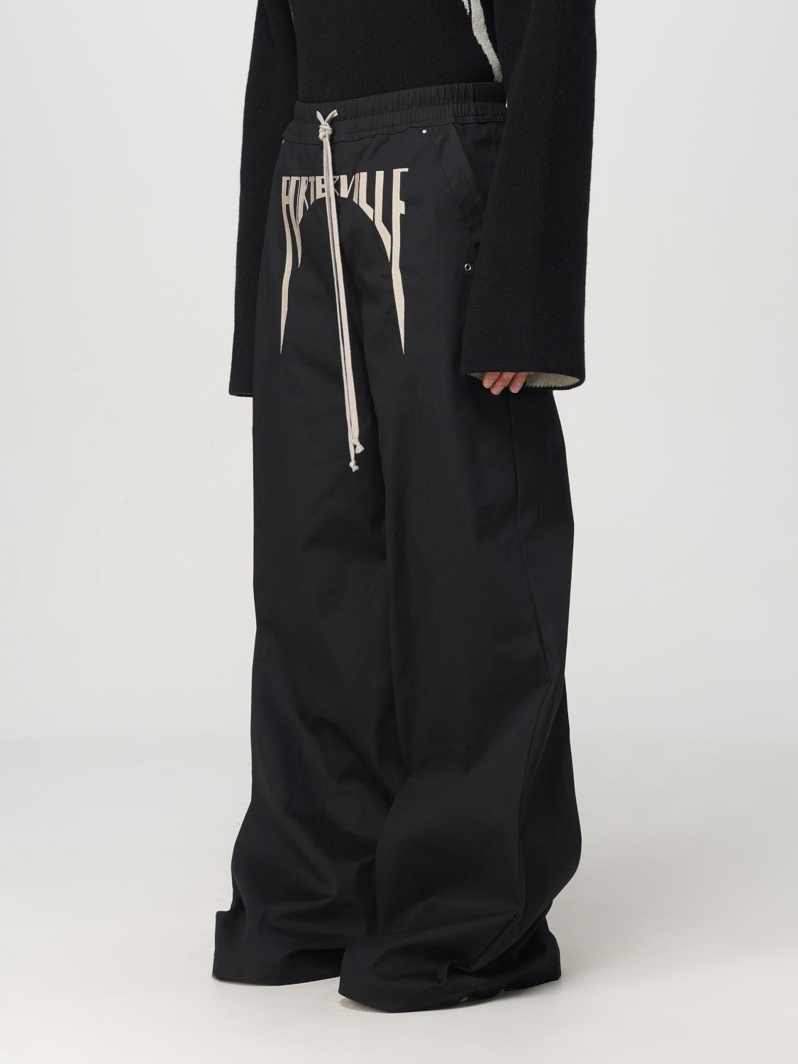 RICK OWENS PANTS: Pants men Rick Owens, Black - Img 4