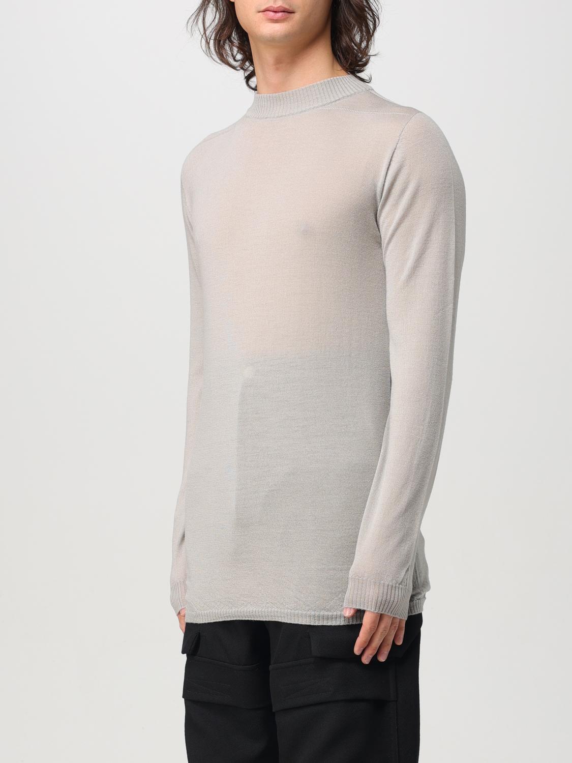 RICK OWENS SWEATER: Sweater men Rick Owens, Grey - Img 4