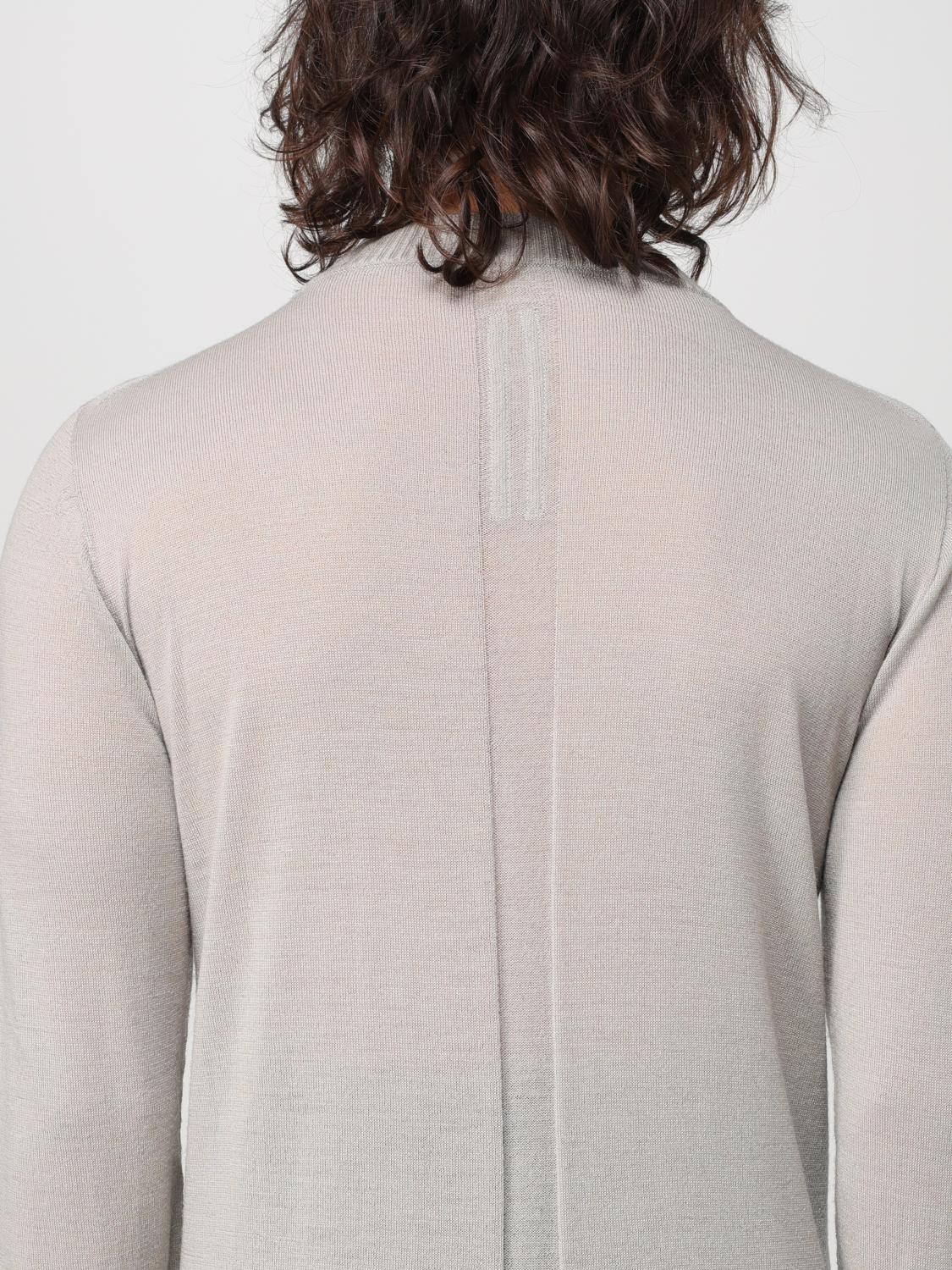 RICK OWENS SWEATER: Sweater men Rick Owens, Grey - Img 5