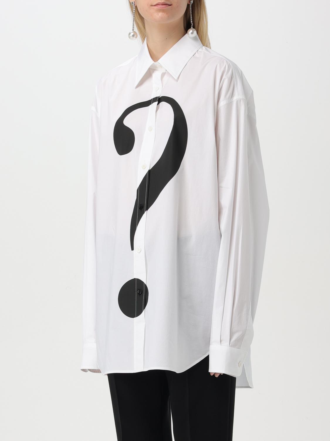 MOSCHINO COUTURE CAMISA: Camisa mujer Moschino Couture, Blanco - Img 4