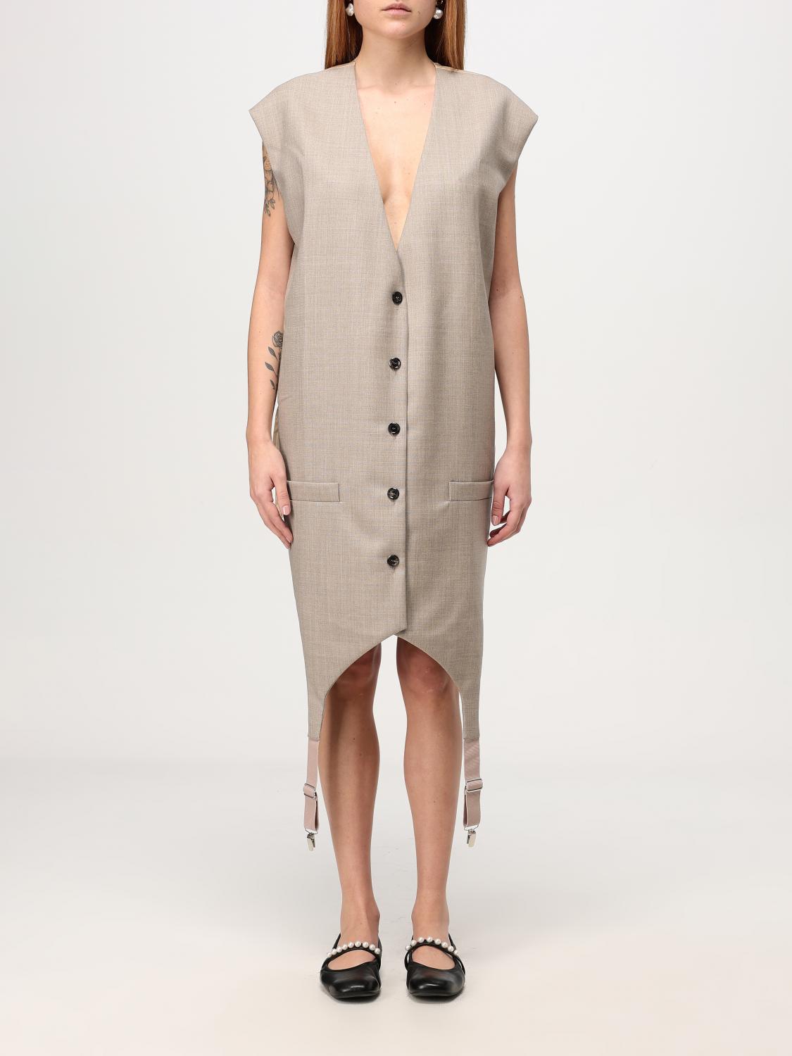 MOSCHINO COUTURE DRESS: Dress woman Moschino Couture, Beige - Img 1