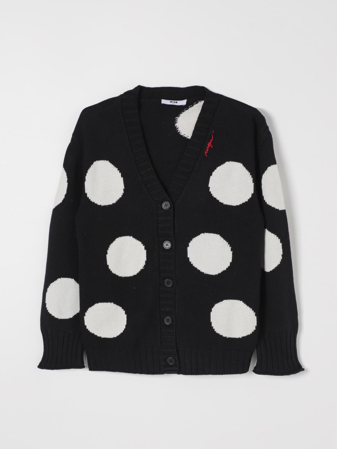 MSGM KIDS PULLOVER: Pullover kinder MSGM Kids, Schwarz - Img 1