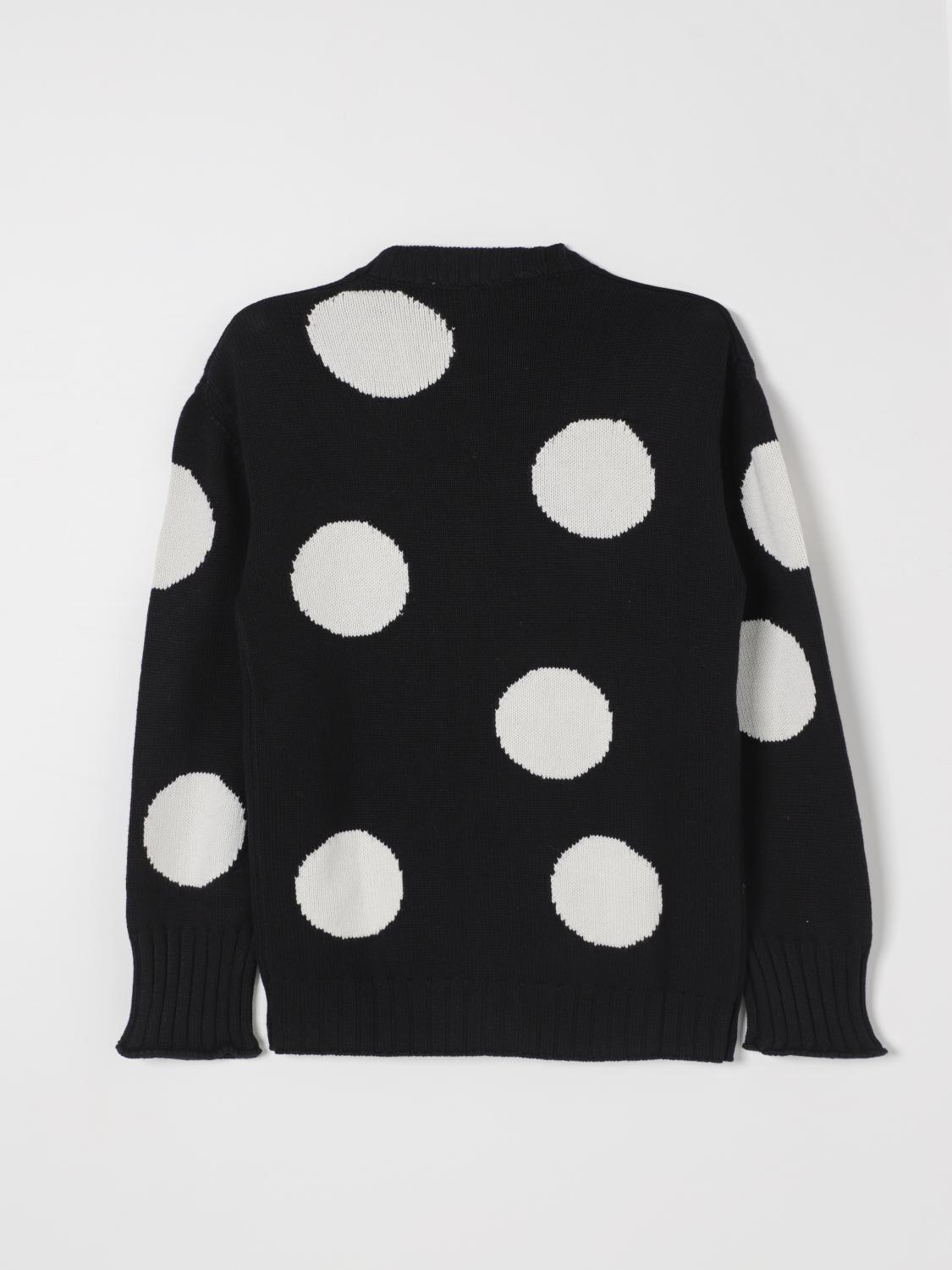 MSGM KIDS PULLOVER: Pullover kinder MSGM Kids, Schwarz - Img 2