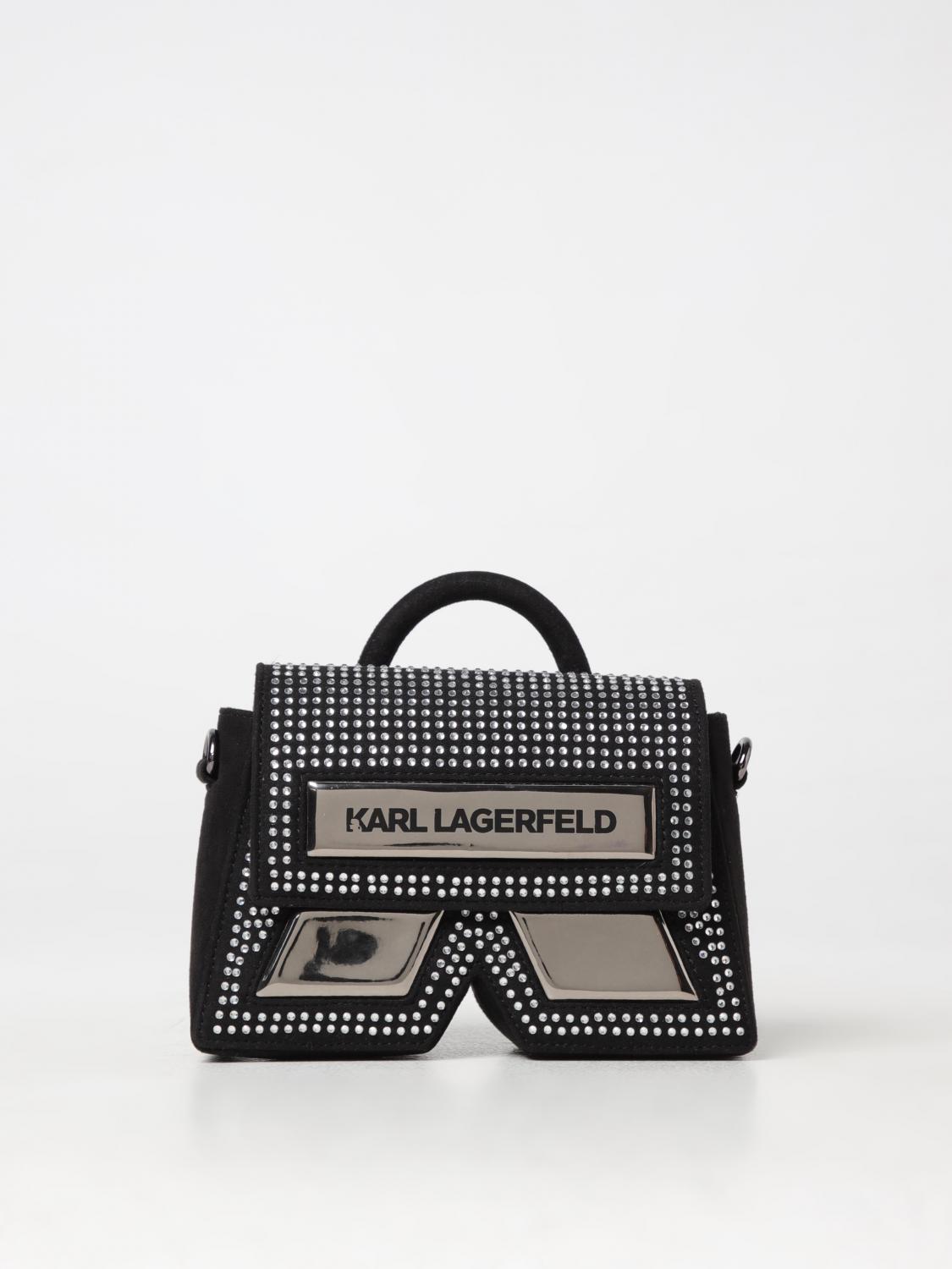 KARL LAGERFELD KIDS BAG: Bag kids Karl Lagerfeld Kids, Grey - Img 1