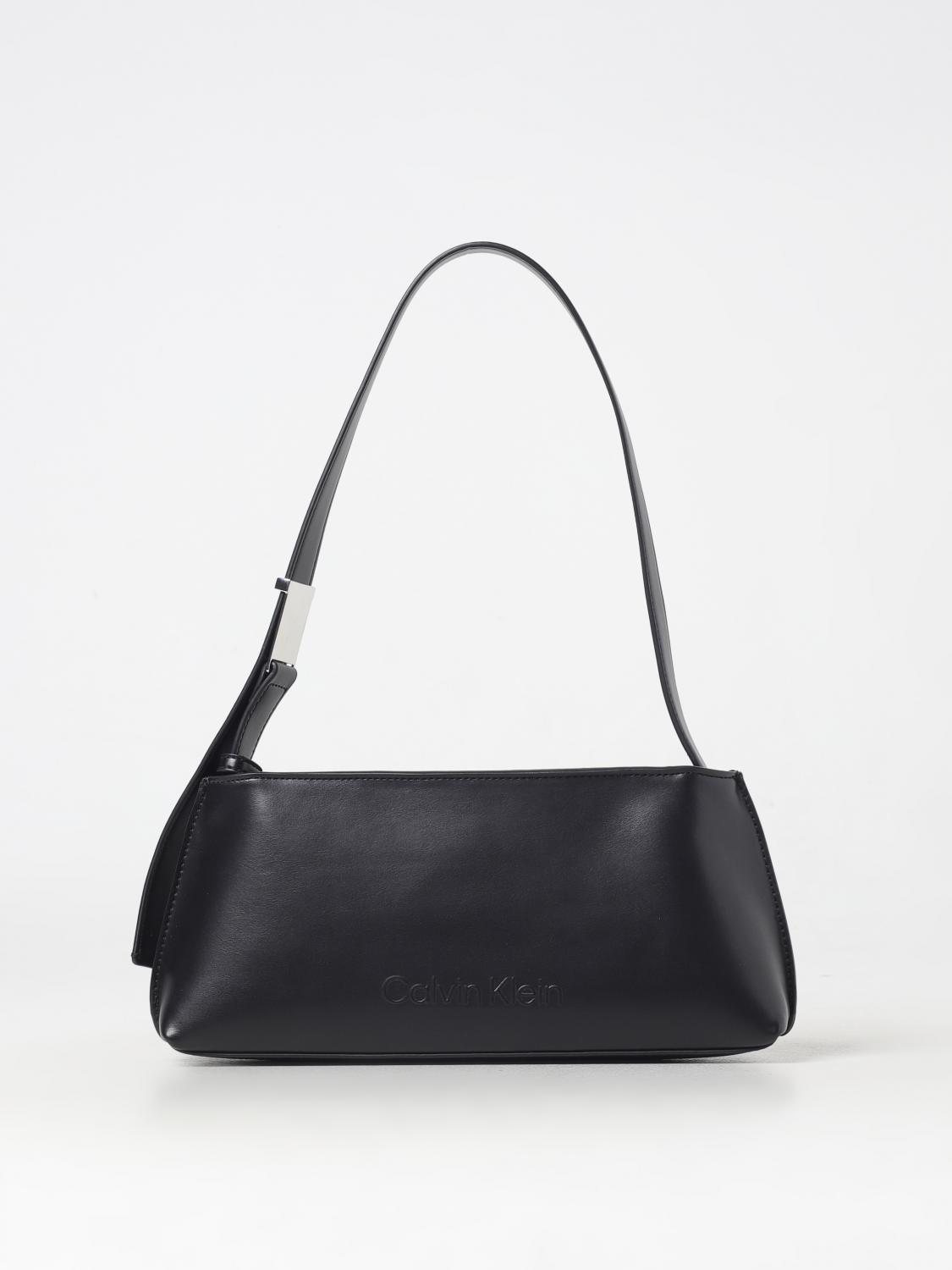 CALVIN KLEIN SHOULDER BAG: Shoulder bag woman Calvin Klein, Black - Img 1