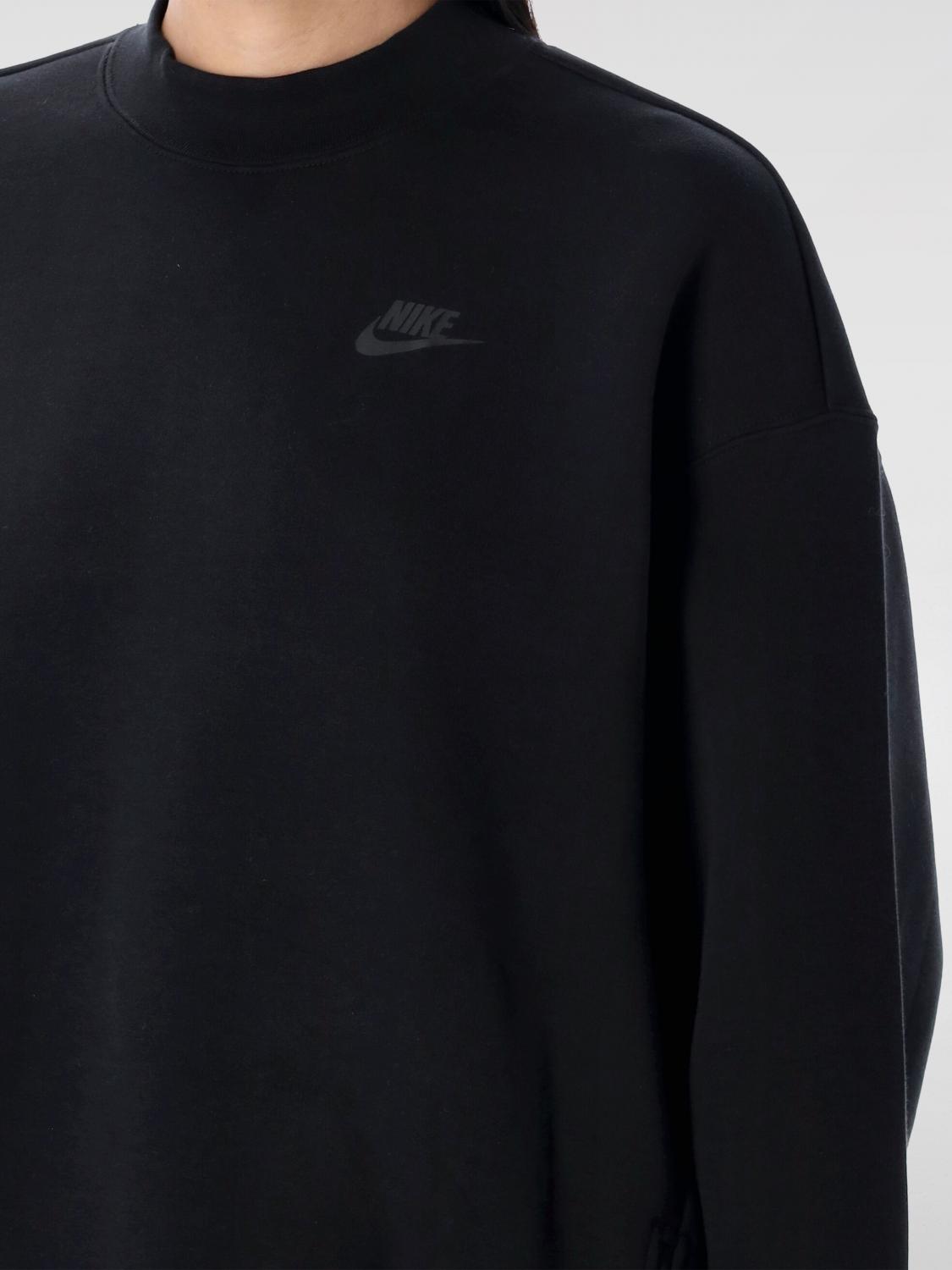 NIKE SWEATSHIRT: Sweatshirt woman Nike, Black - Img 3