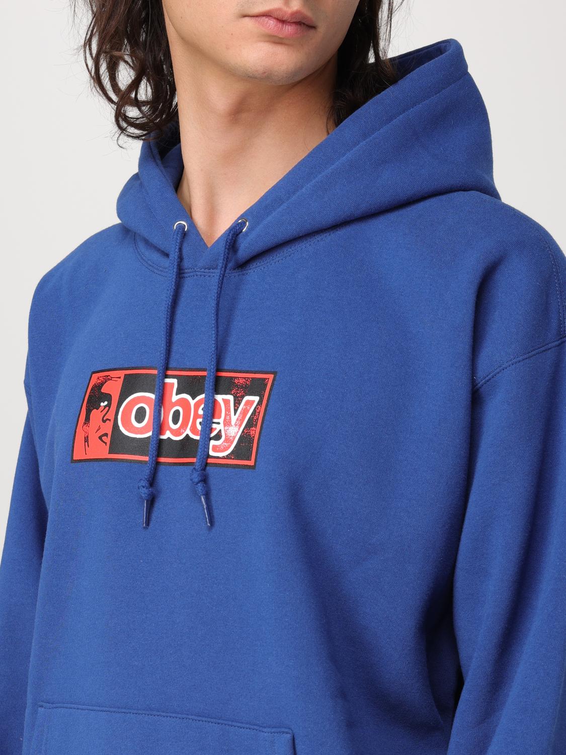 OBEY SUDADERA: Sudadera hombre Obey, Océano - Img 3