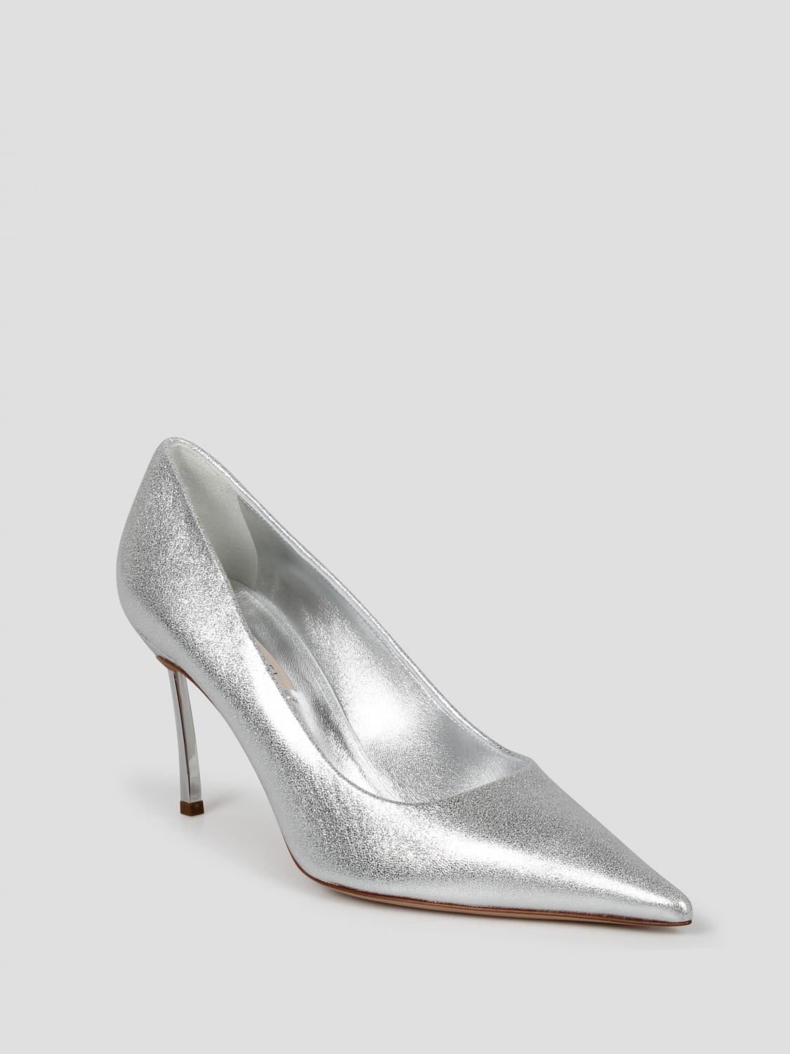 CASADEI PUMPS: Shoes woman Casadei, Silver - Img 2