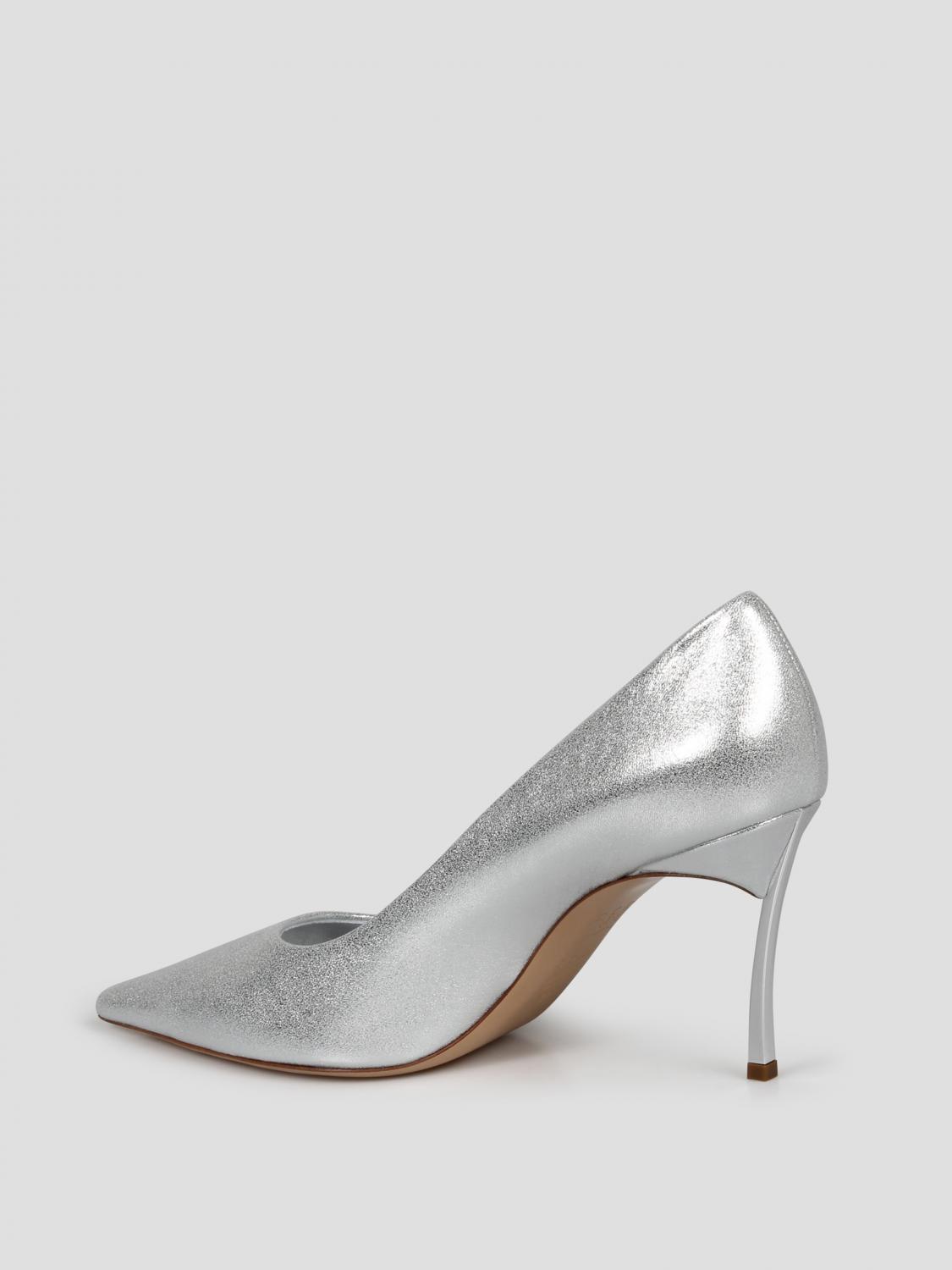 CASADEI PUMPS: Shoes woman Casadei, Silver - Img 3