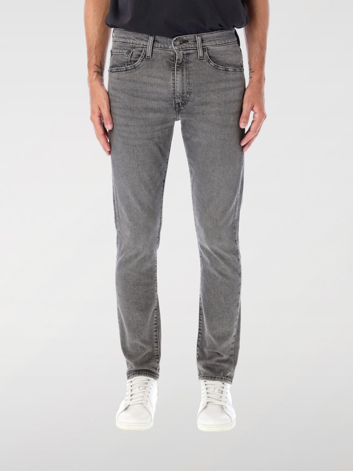 LEVI'S JEANS: Jeans 512 Levi's in denim di cotone , Grigio - Img 1