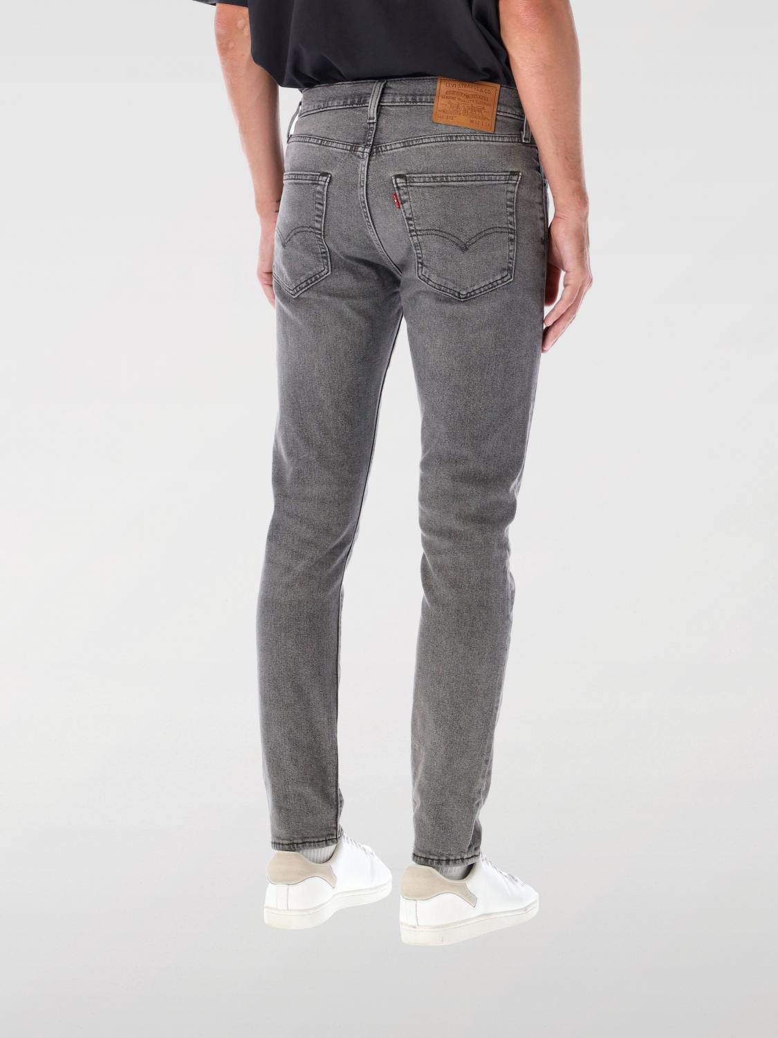 LEVI'S JEANS: Jeans 512 Levi's in denim di cotone , Grigio - Img 2