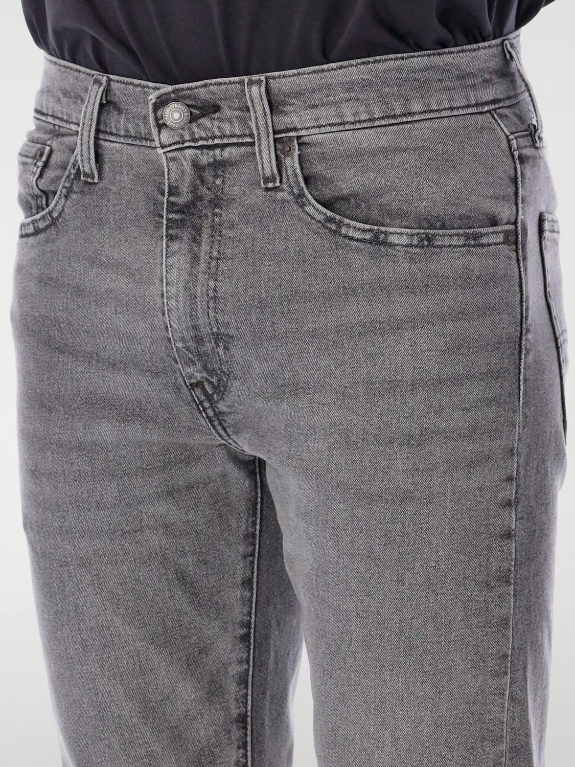 LEVI'S JEANS: Jeans 512 Levi's in denim di cotone , Grigio - Img 3