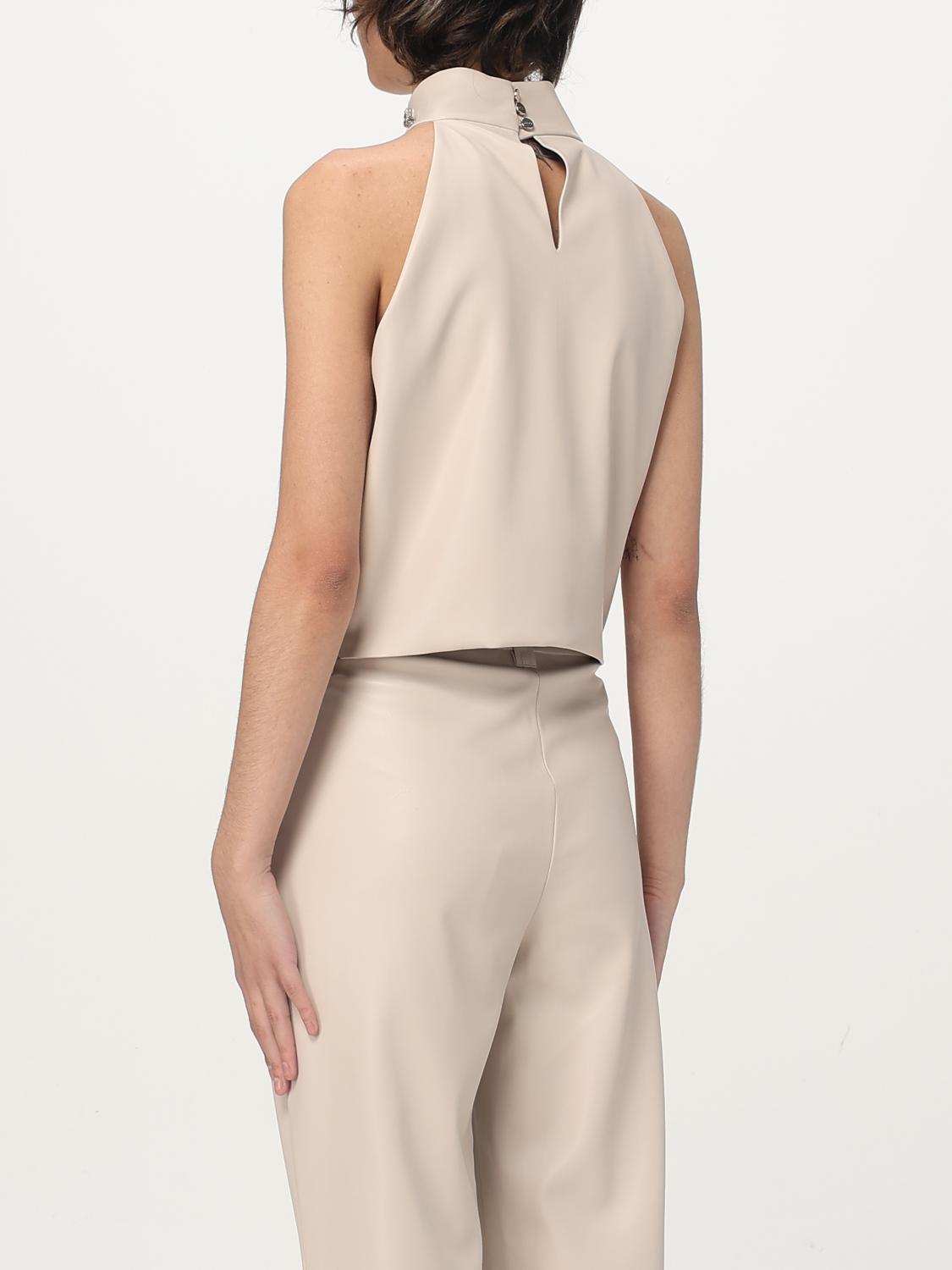 LIU JO TOP: Top femme Liu Jo, Beige - Img 2