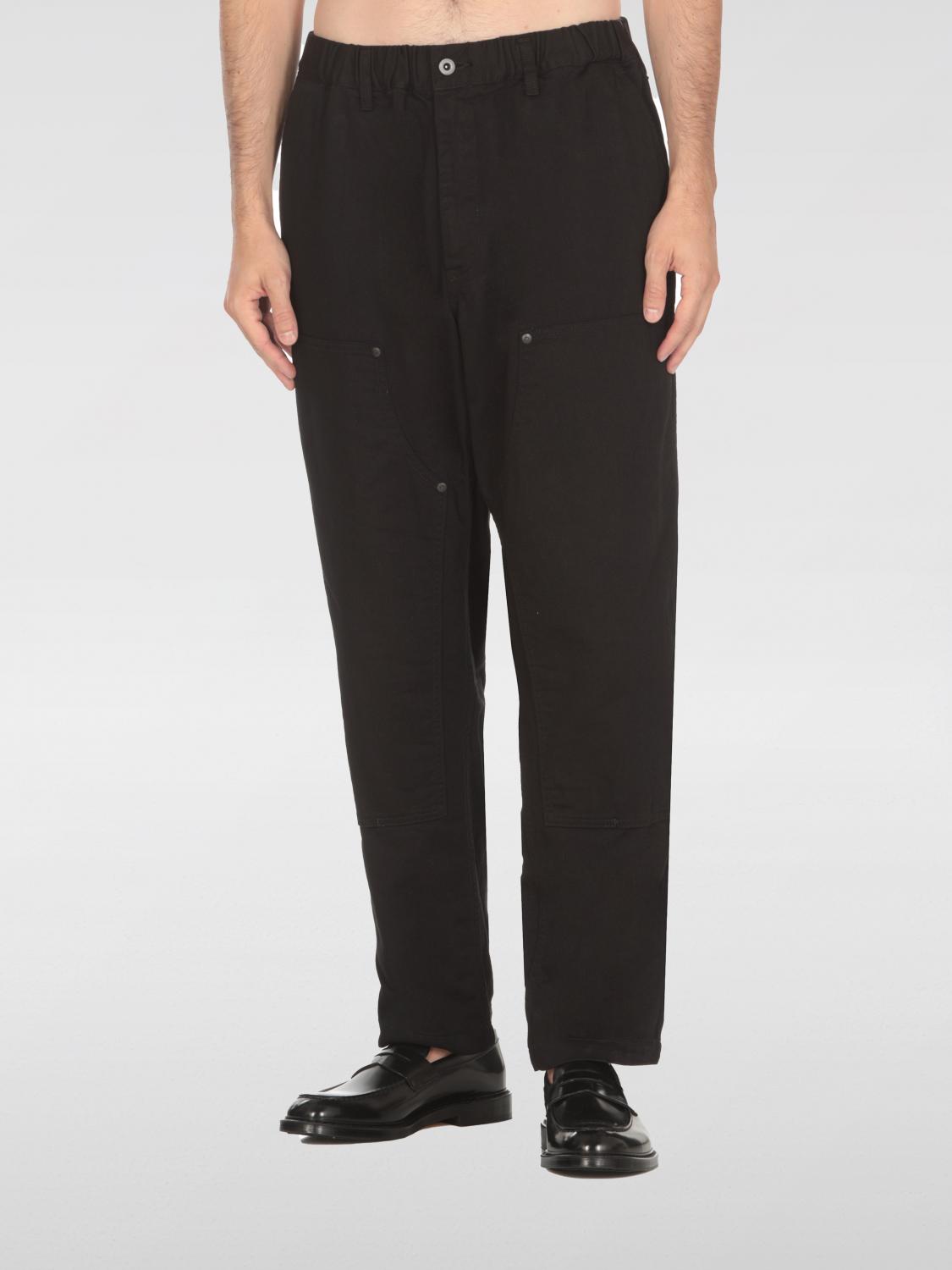 YOHJI YAMAMOTO PANTS: Pants men Yohji Yamamoto, Black - Img 1