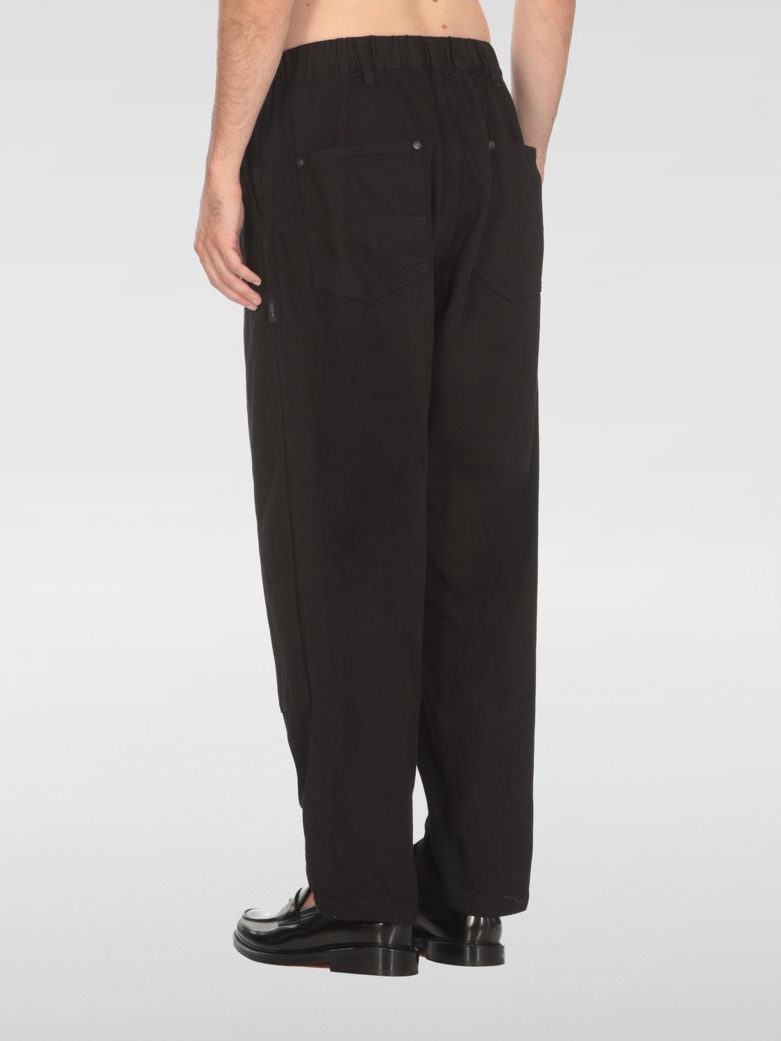 YOHJI YAMAMOTO PANTS: Pants men Yohji Yamamoto, Black - Img 3